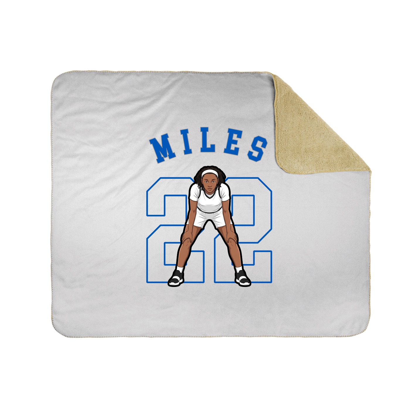 Throw Blanket — Shirsey Arch in White