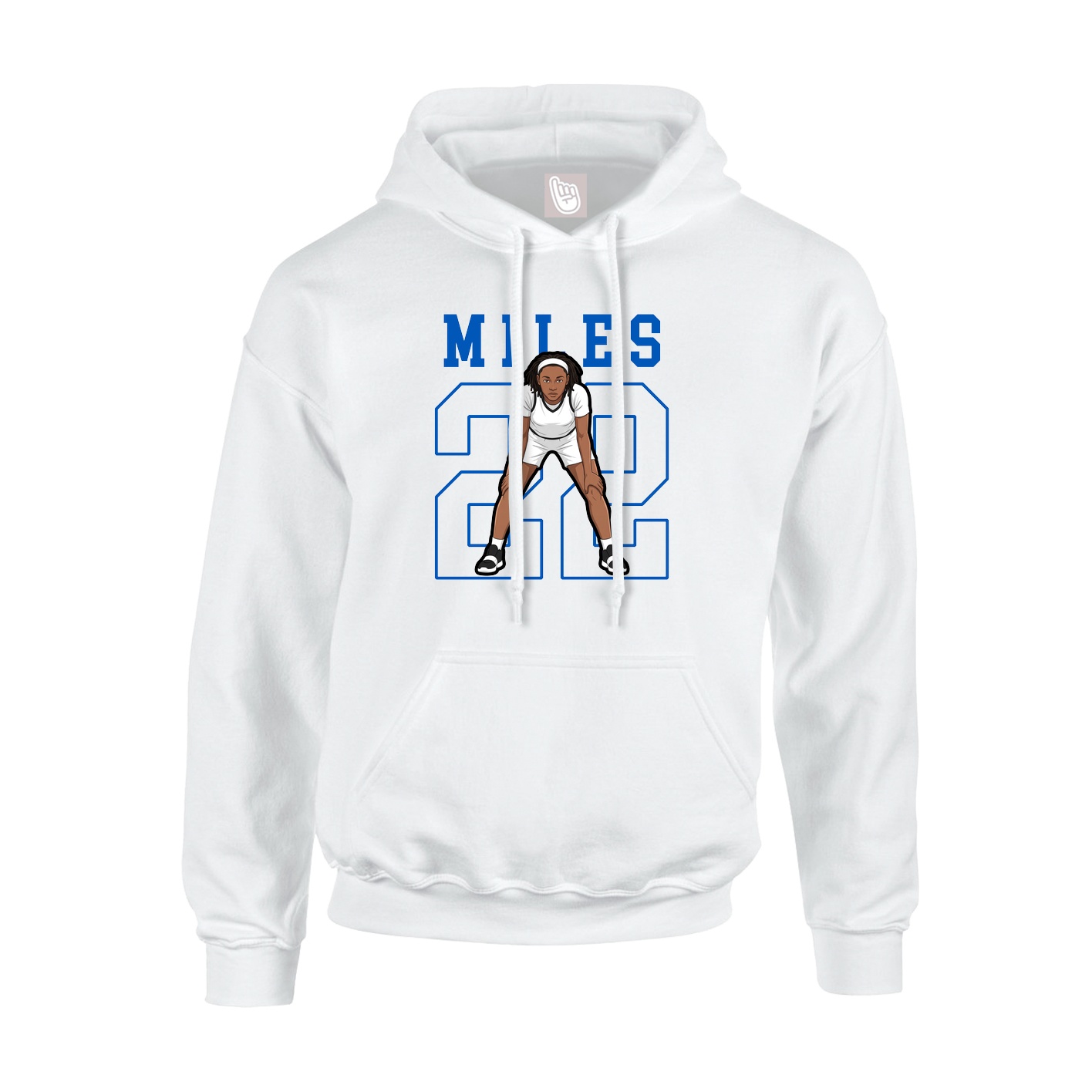 Hoodie — Shirsey in White
