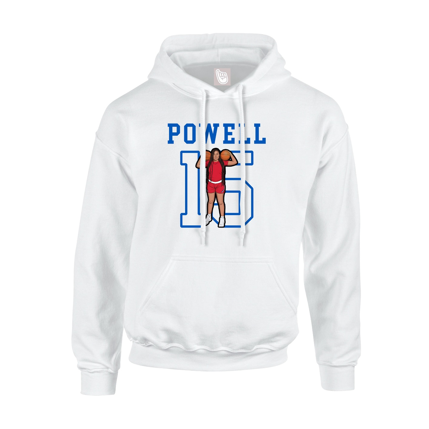 Youth Hoodie — Shirsey in White