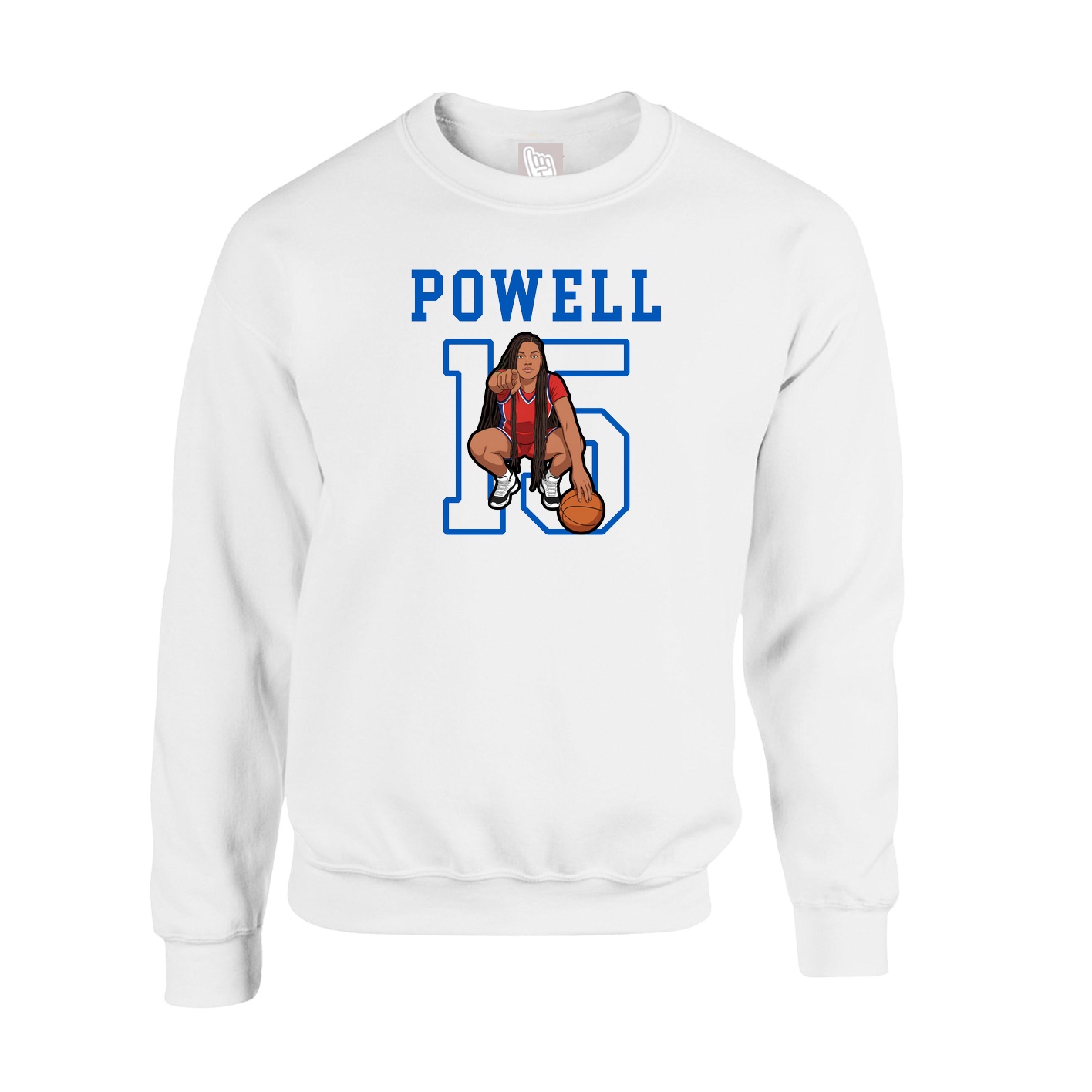 Fleece Crew — Shirsey in White