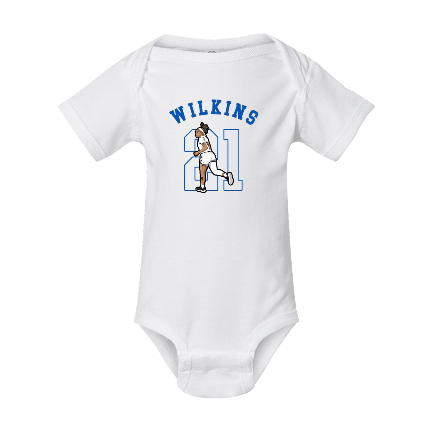 Baby Onesie — Shirsey Arch in White