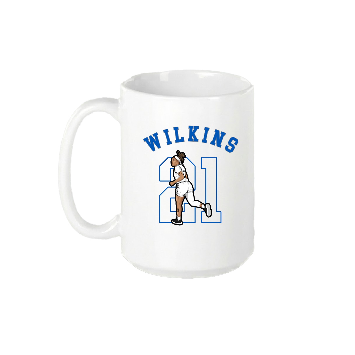 15oz Coffee Mug — Shirsey Arch in White