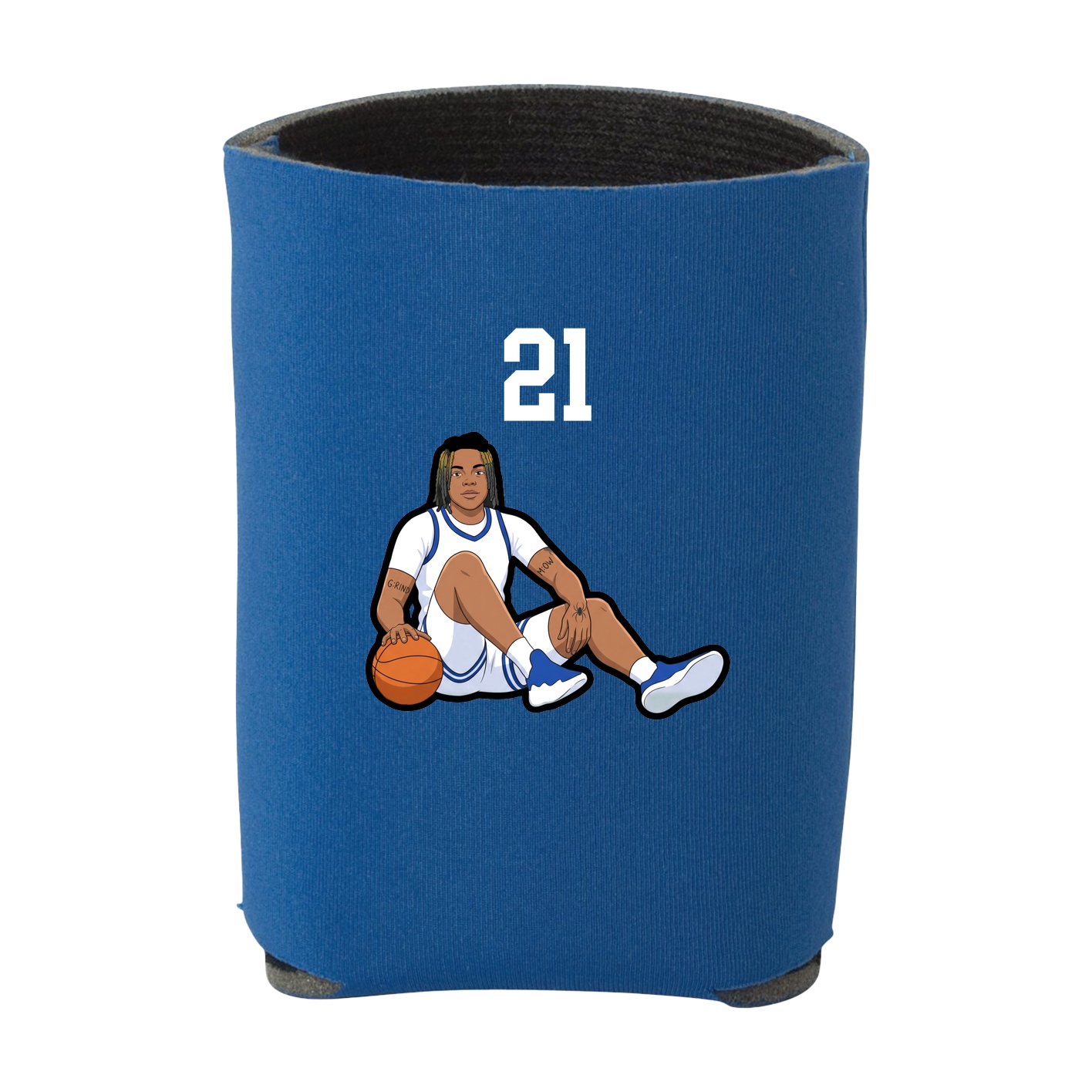 Can Holder — Number Top in Royal