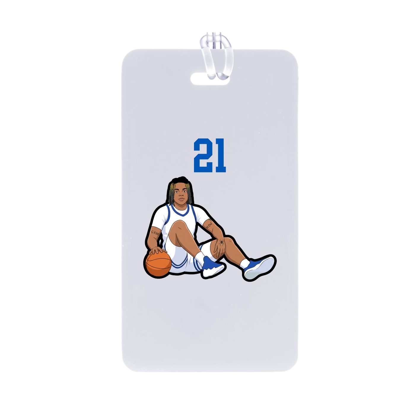 Bag Tag — Number Top in Classic