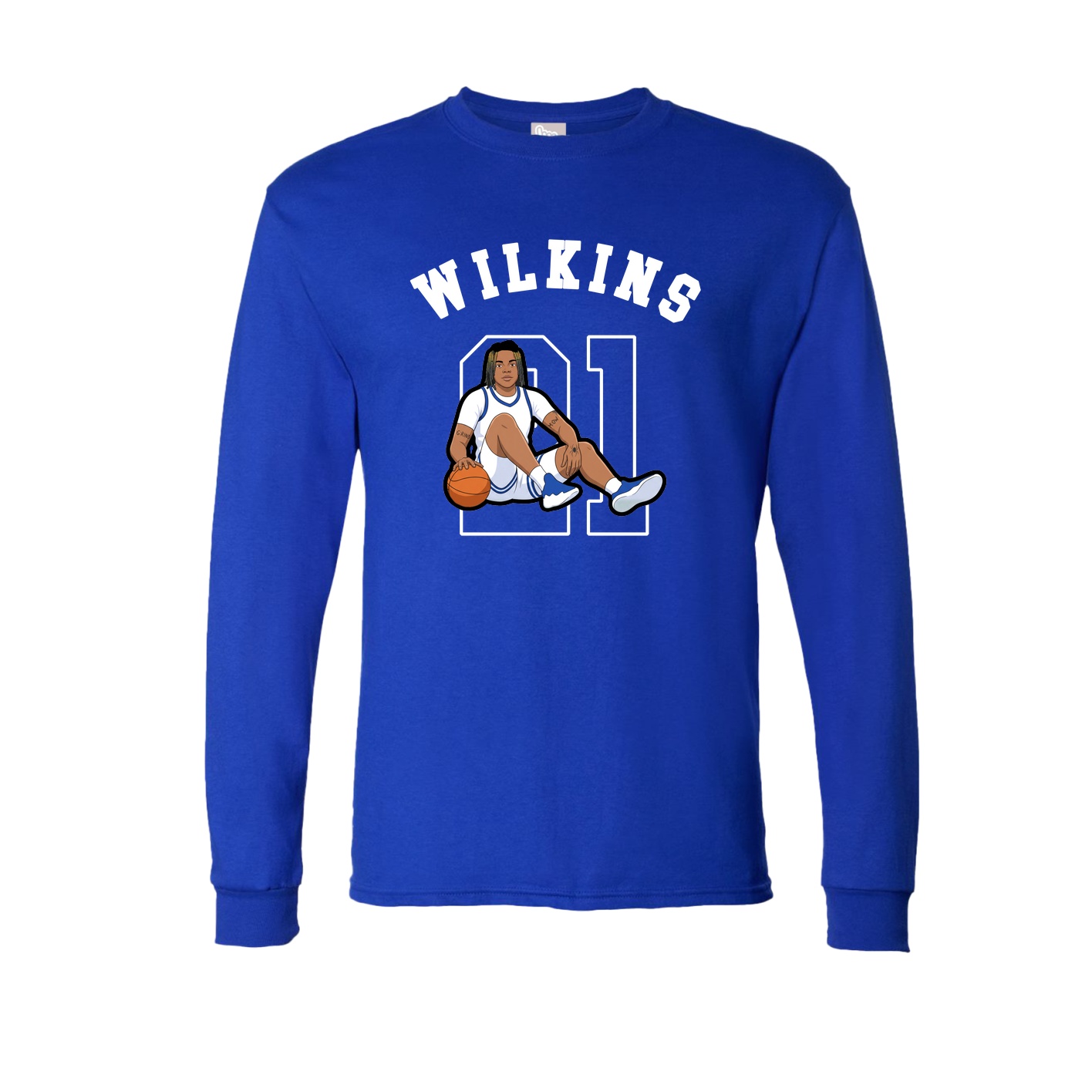 Long Sleeve Tee — Shirsey Arch in Royal