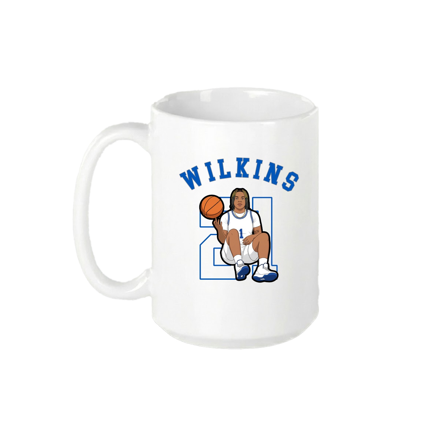 15oz Coffee Mug — Shirsey Arch in White