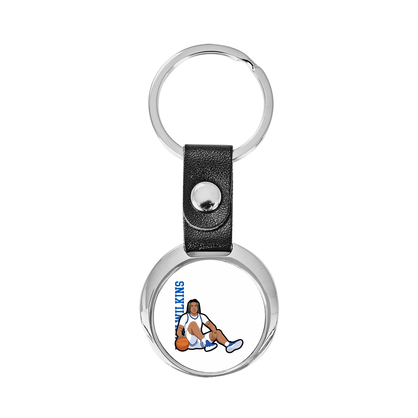 Key Chain — Name Vertical in Classic