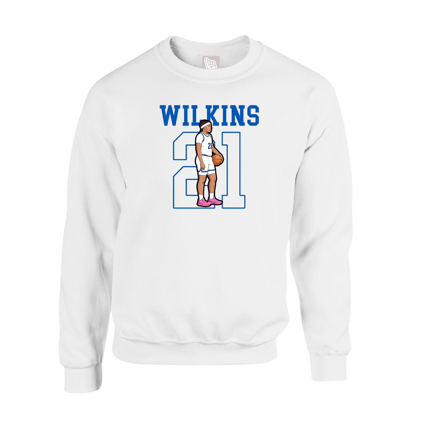 Fleece Crew — Shirsey in White