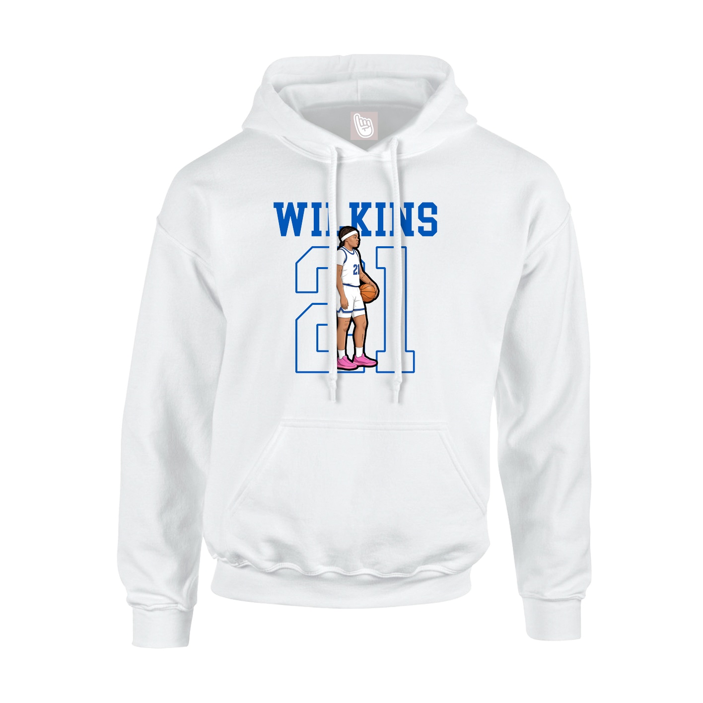 Youth Hoodie — Shirsey in White