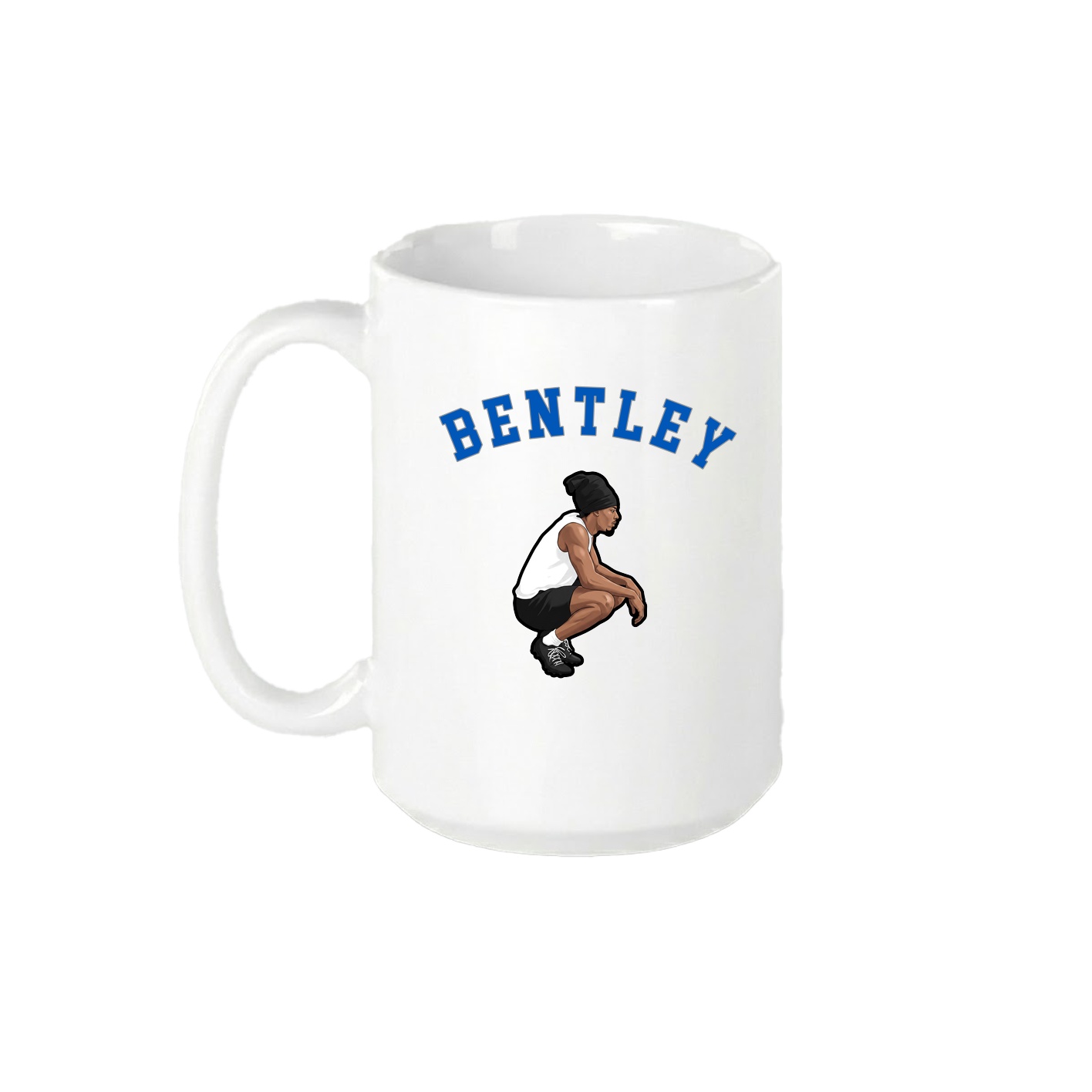 15oz Coffee Mug — Shirsey Arch in White