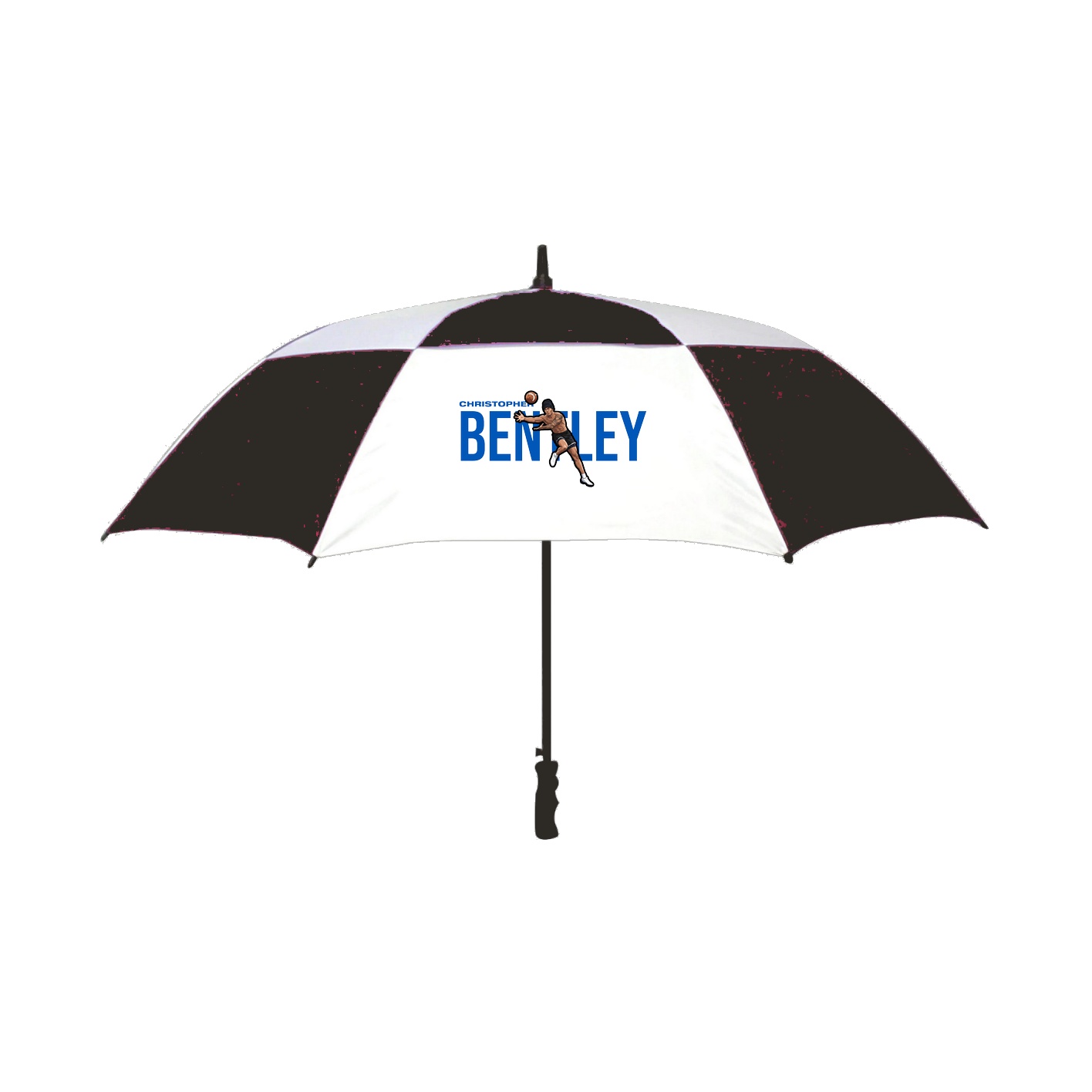 Golf Umbrella — Player Name in Black