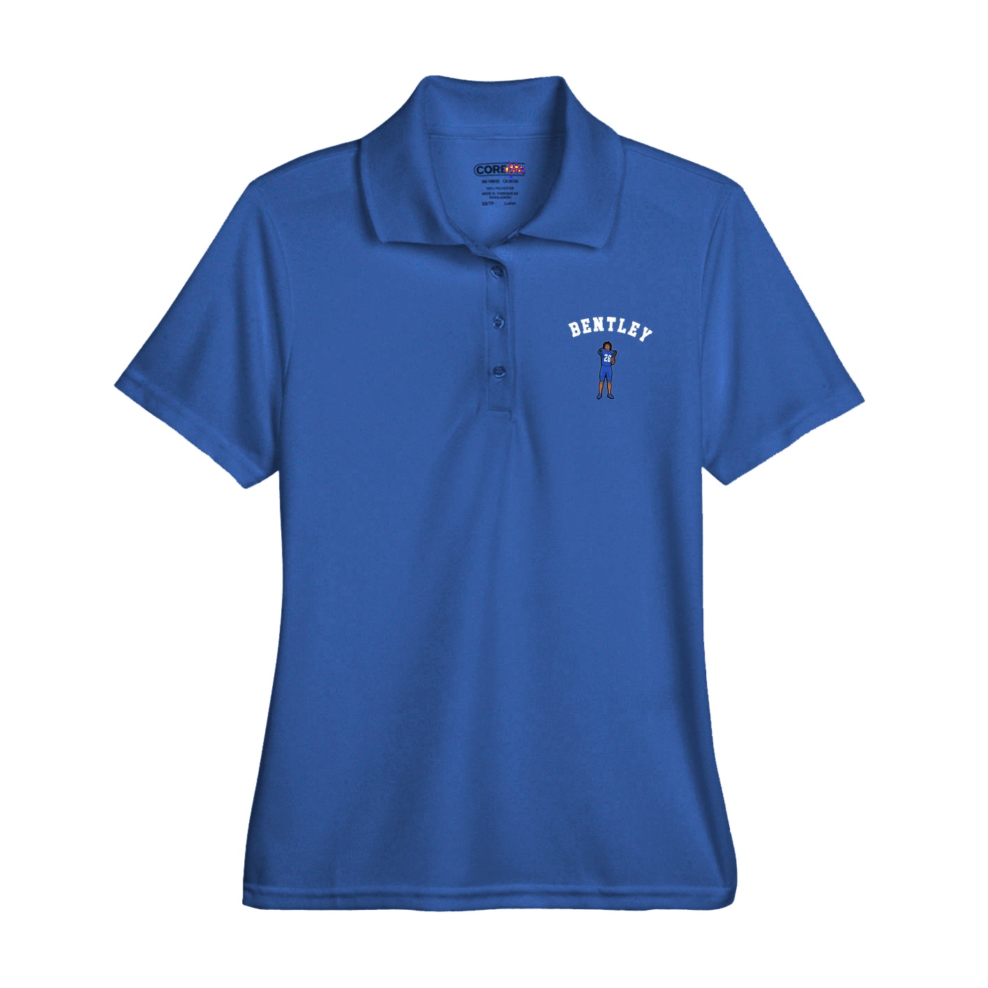 Womens Performance Polo — Shirsey Arch in Royal