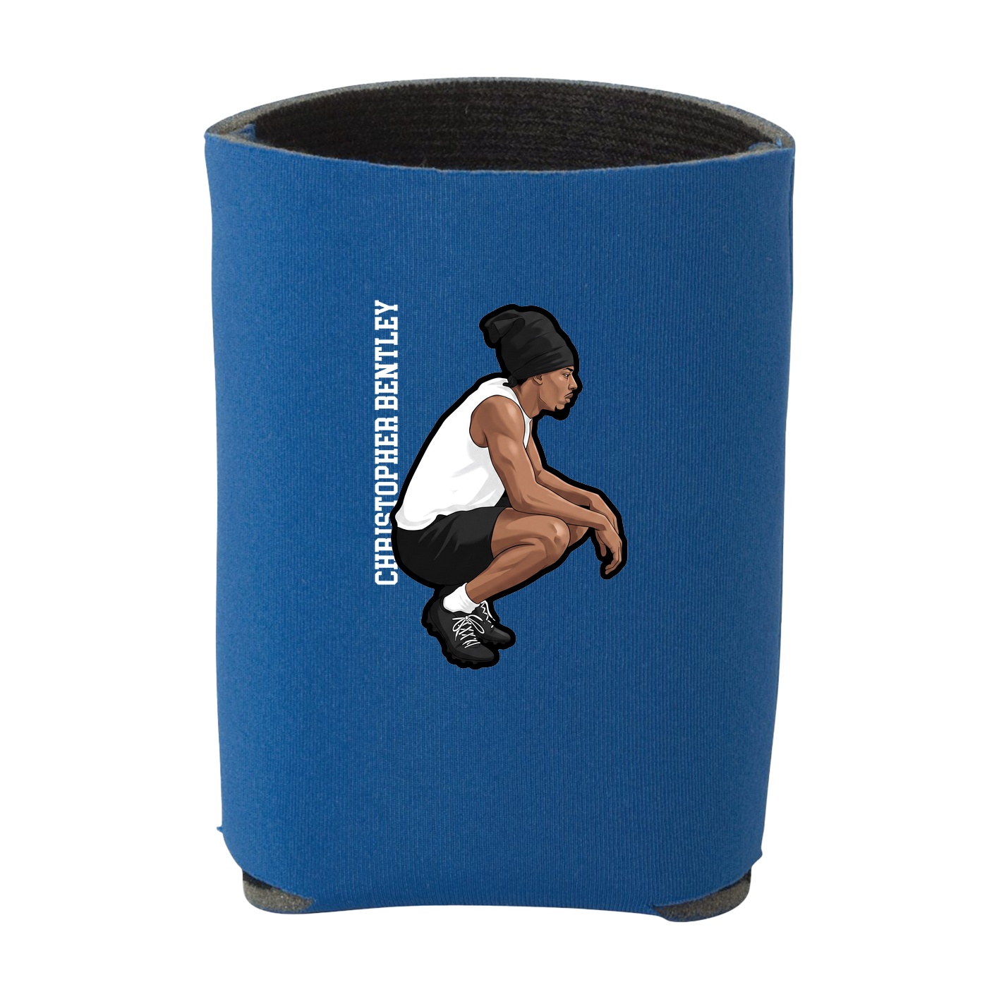 Can Holder — Name Vertical in Royal