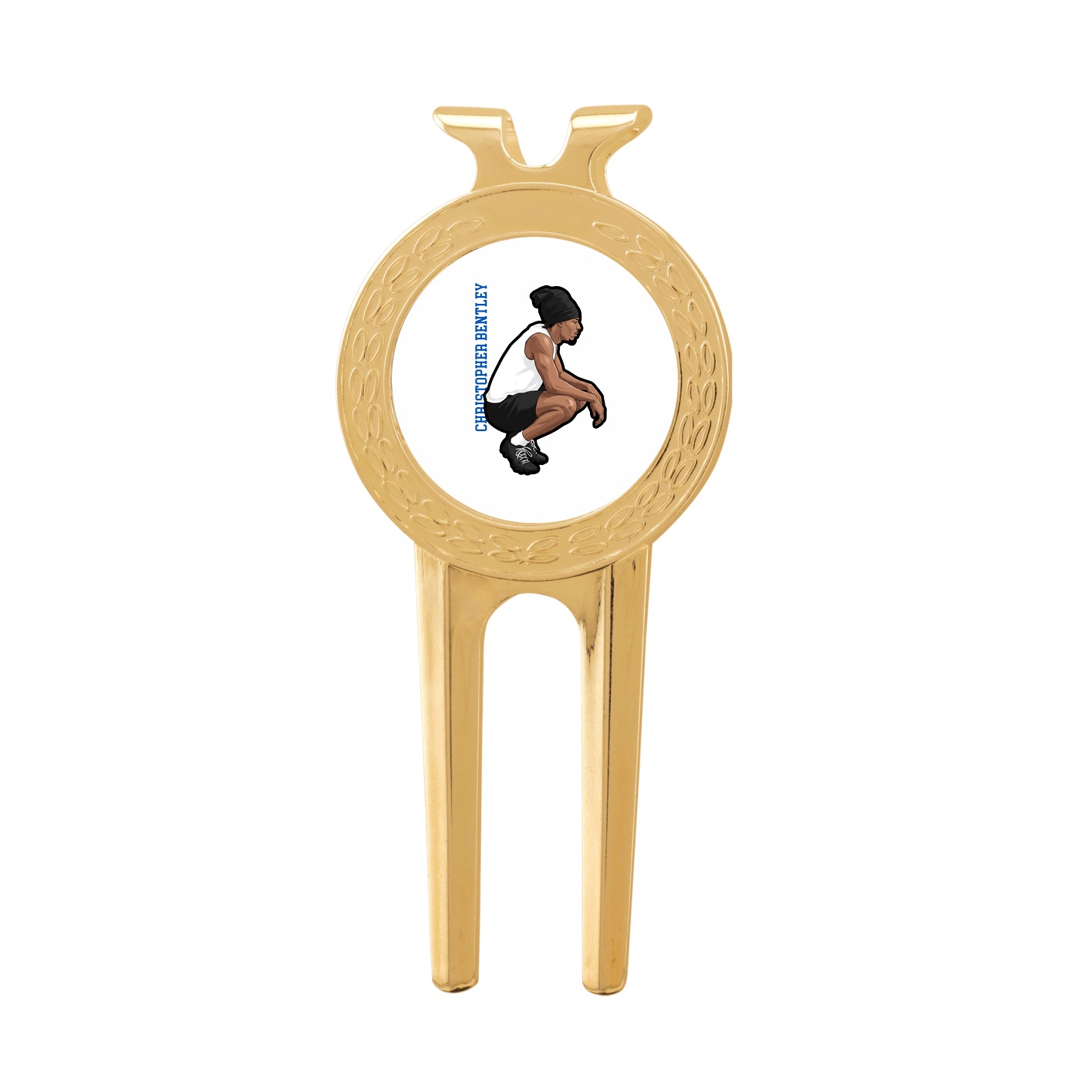 Divot Tool with Ball Marker — Name Vertical in Classic