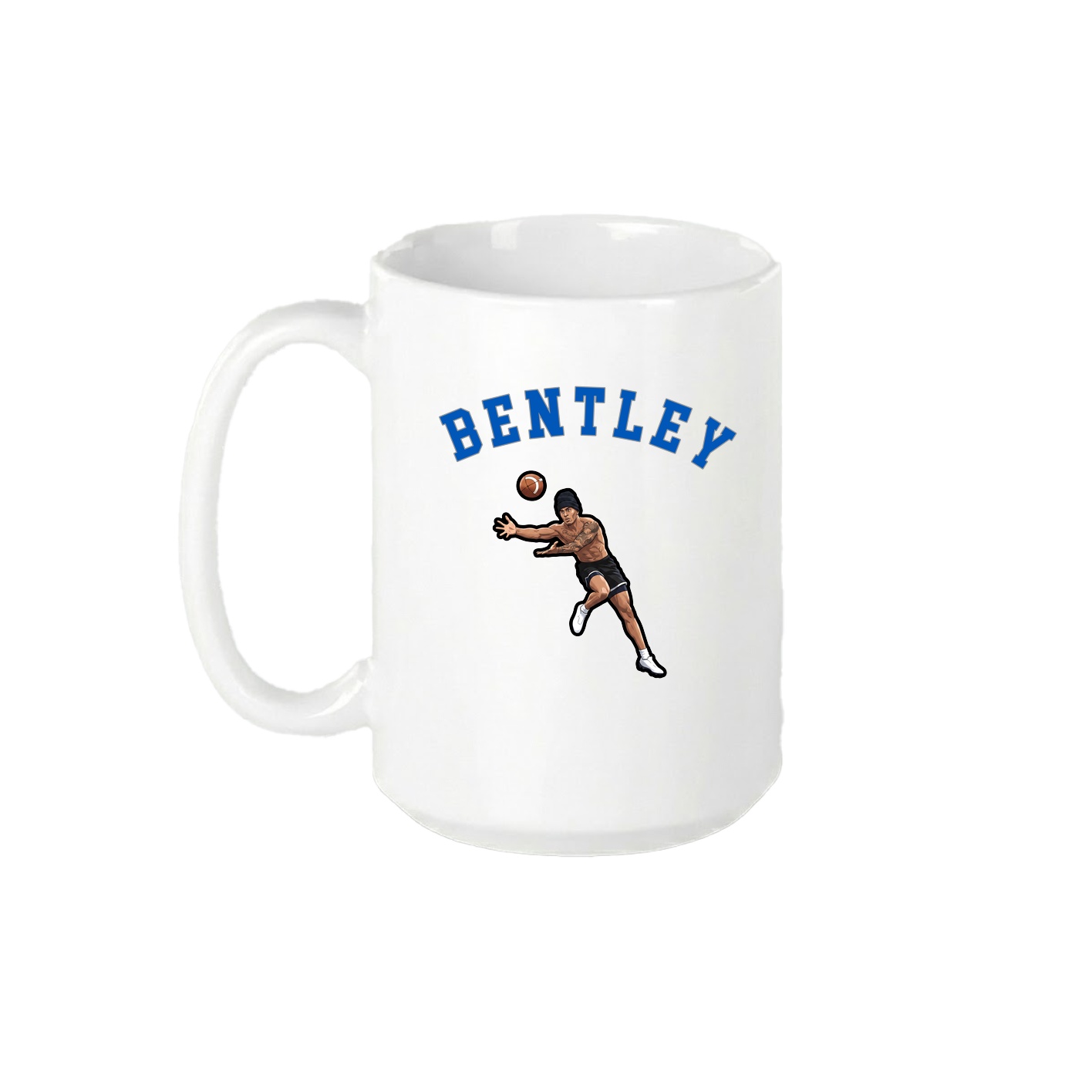 15oz Coffee Mug — Shirsey Arch in White