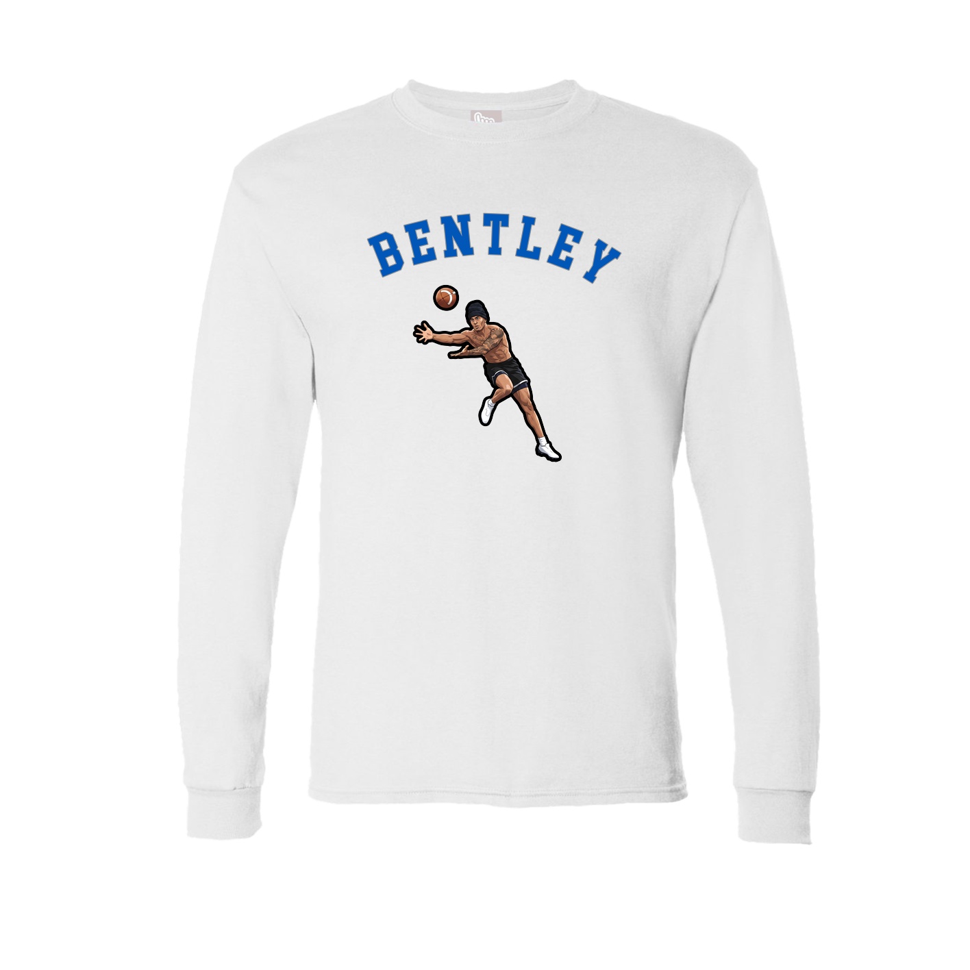 Long Sleeve Tee — Shirsey Arch in White