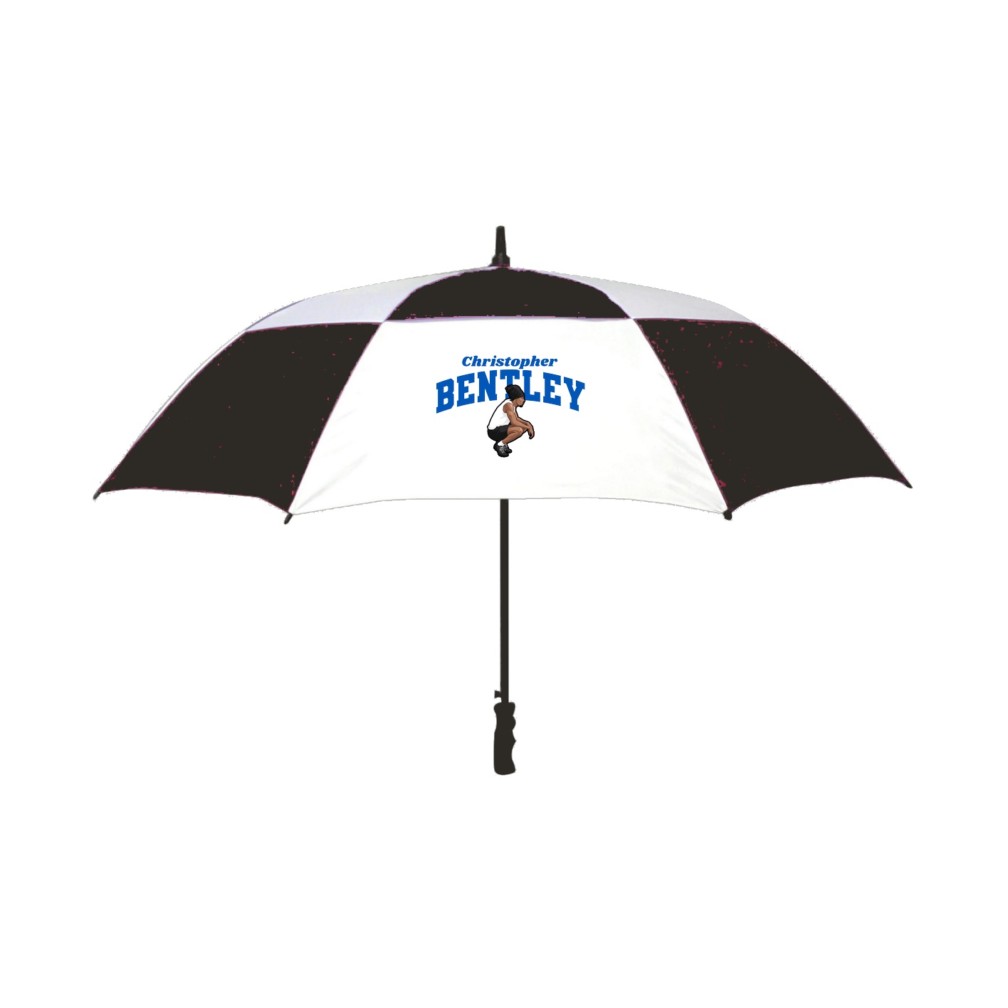 Golf Umbrella — Signature Arch in Black