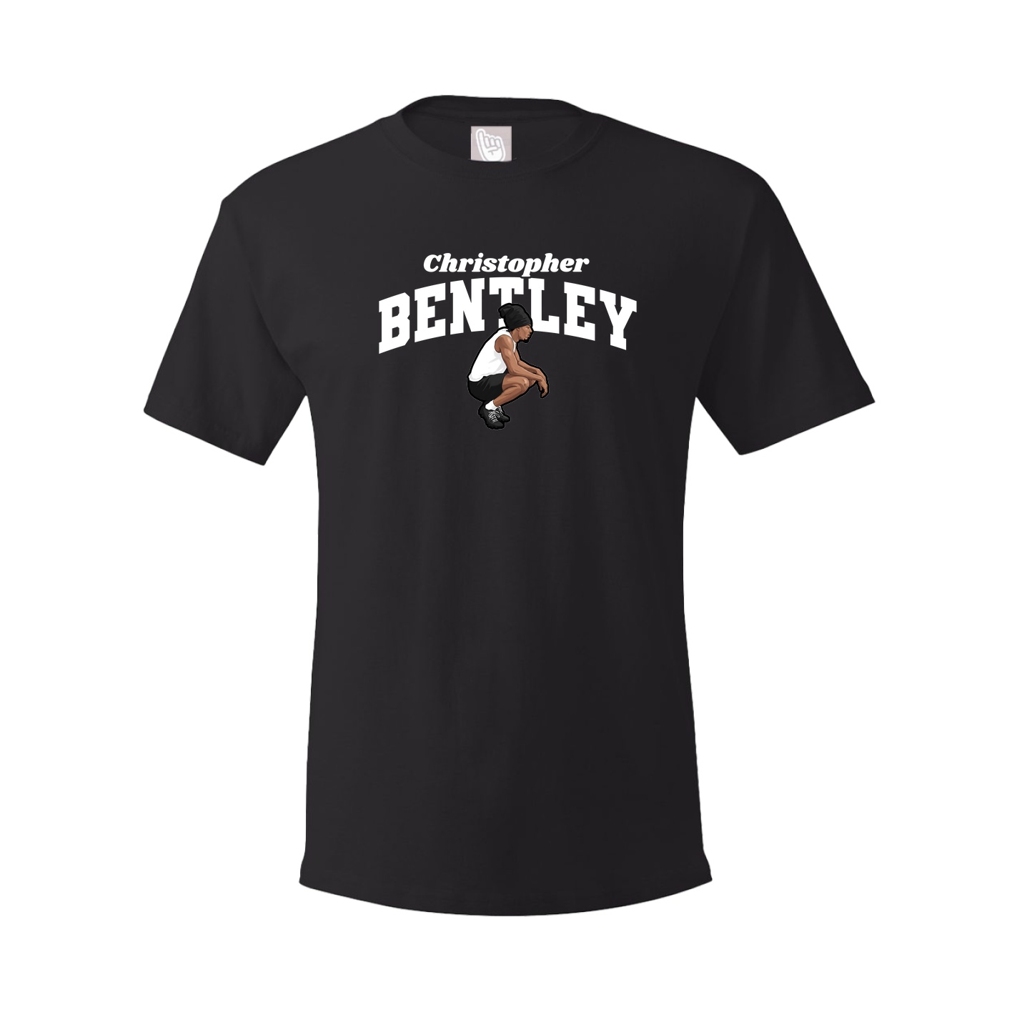 Tee — Signature Arch in Black