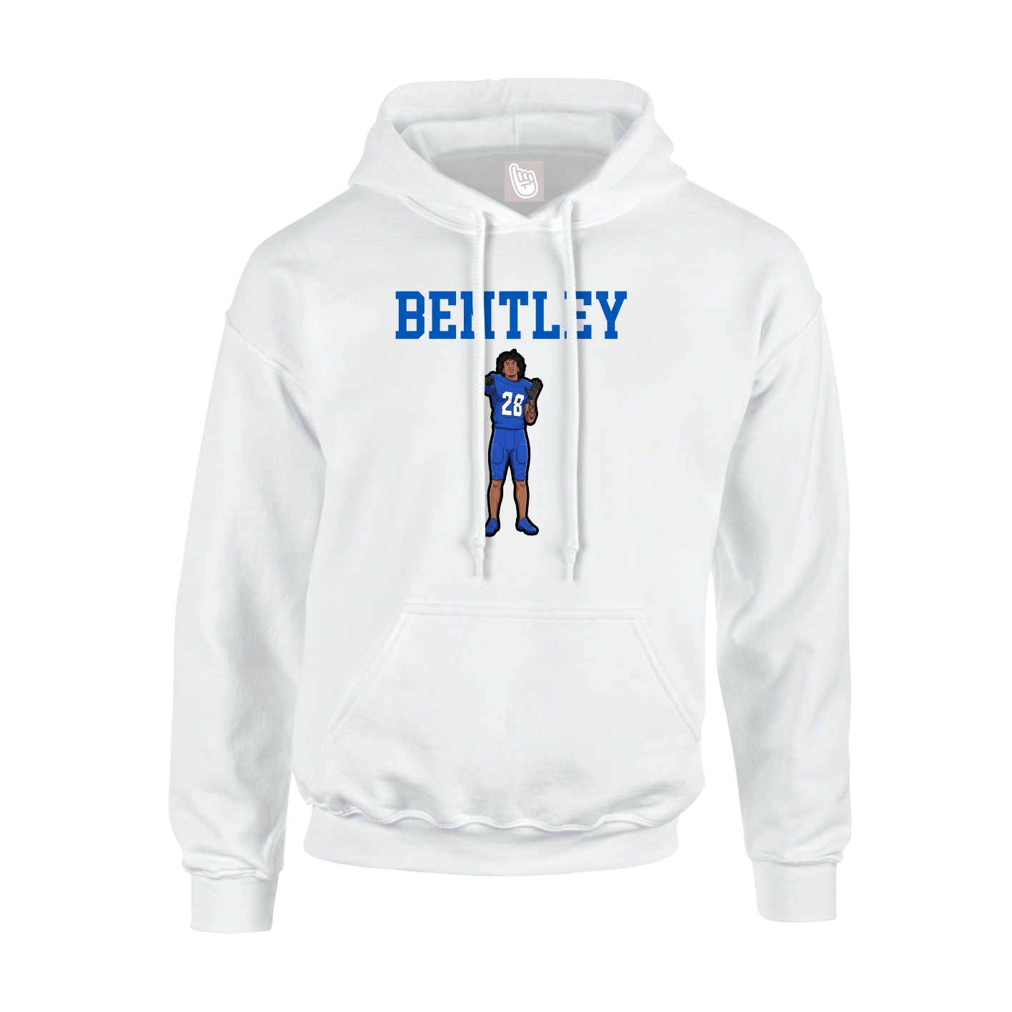 Youth Hoodie — Shirsey in White