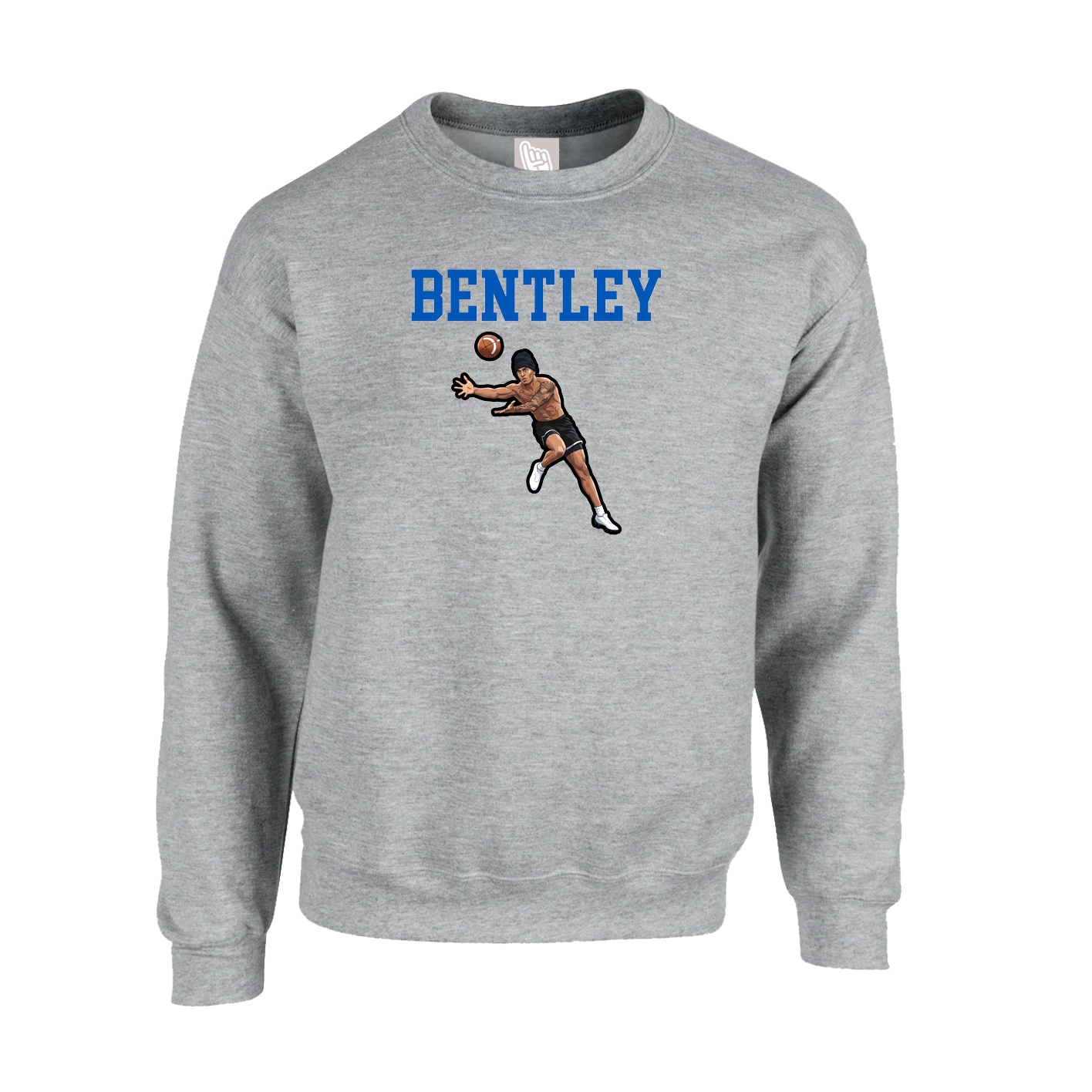Fleece Crew — Shirsey in Grey