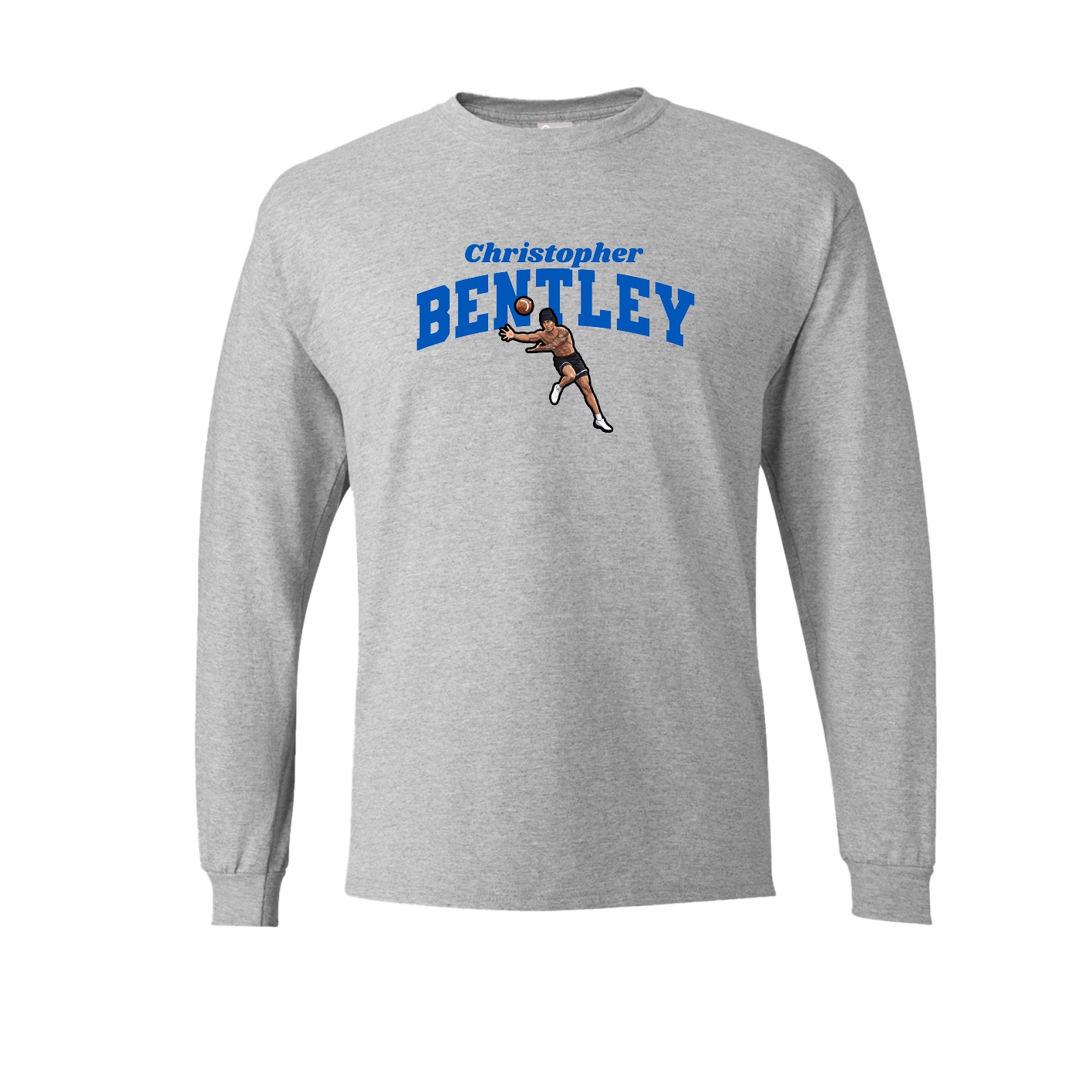 Long Sleeve Tee — Signature Arch in Grey