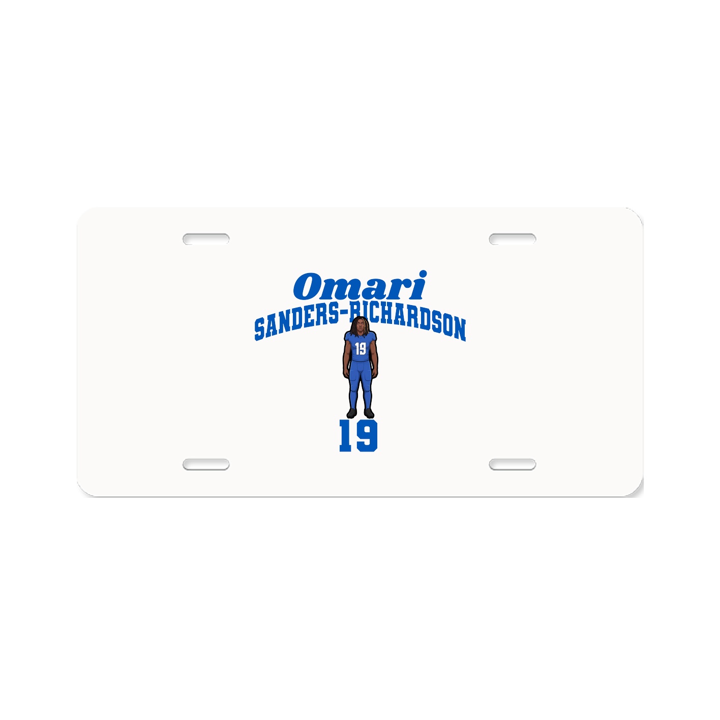 License Plate — Signature Arch in Classic