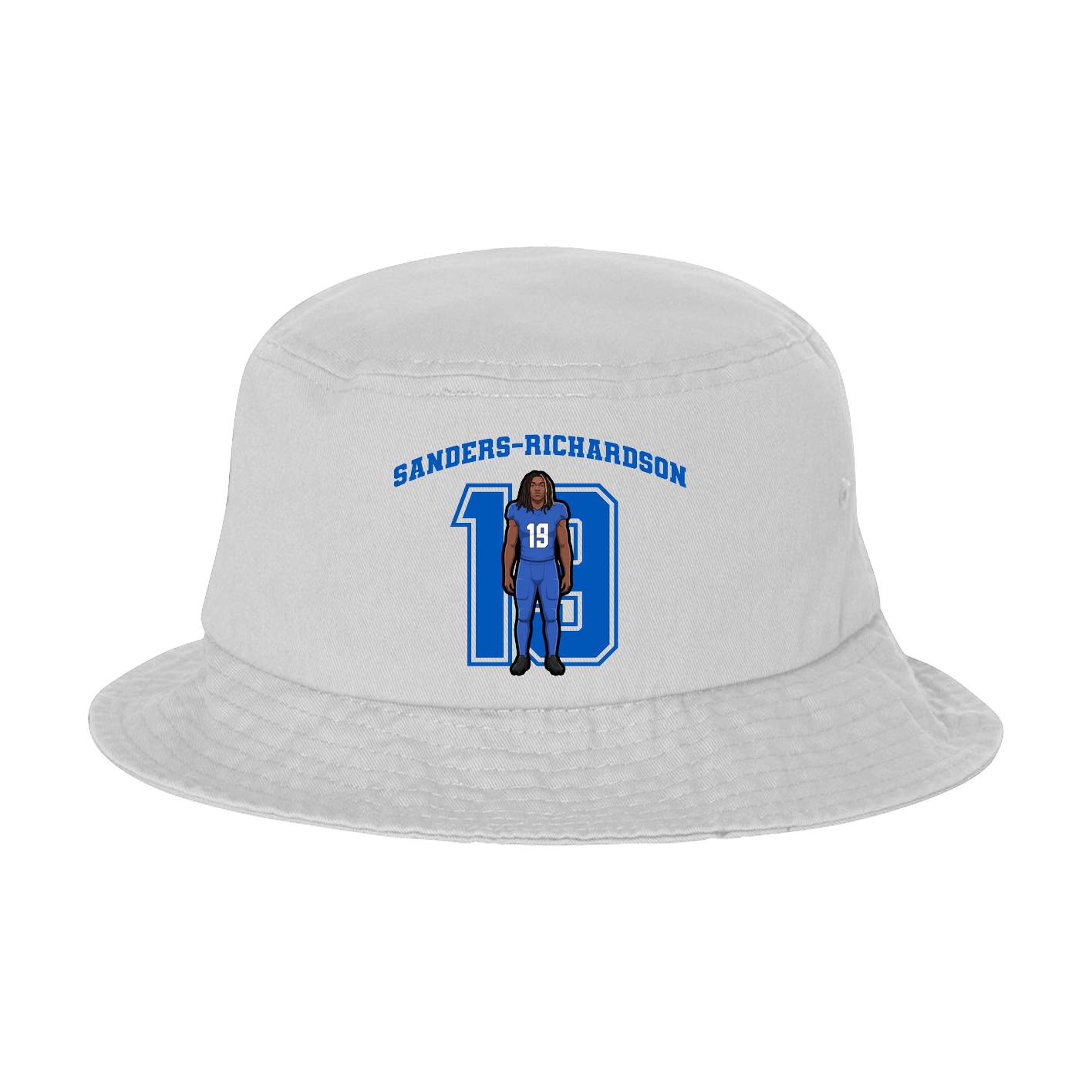 Bucket Cap — Number in White