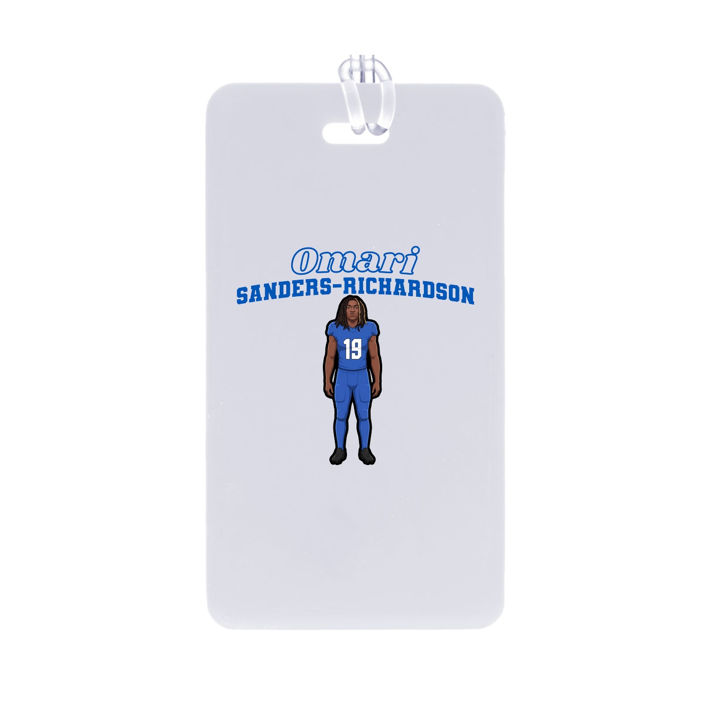 Bag Tag — Name Arch in Classic