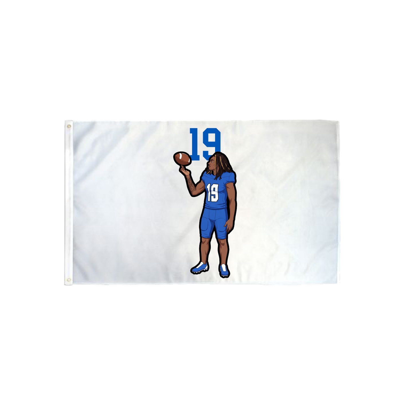 3x5 Flag — Number Top in Classic