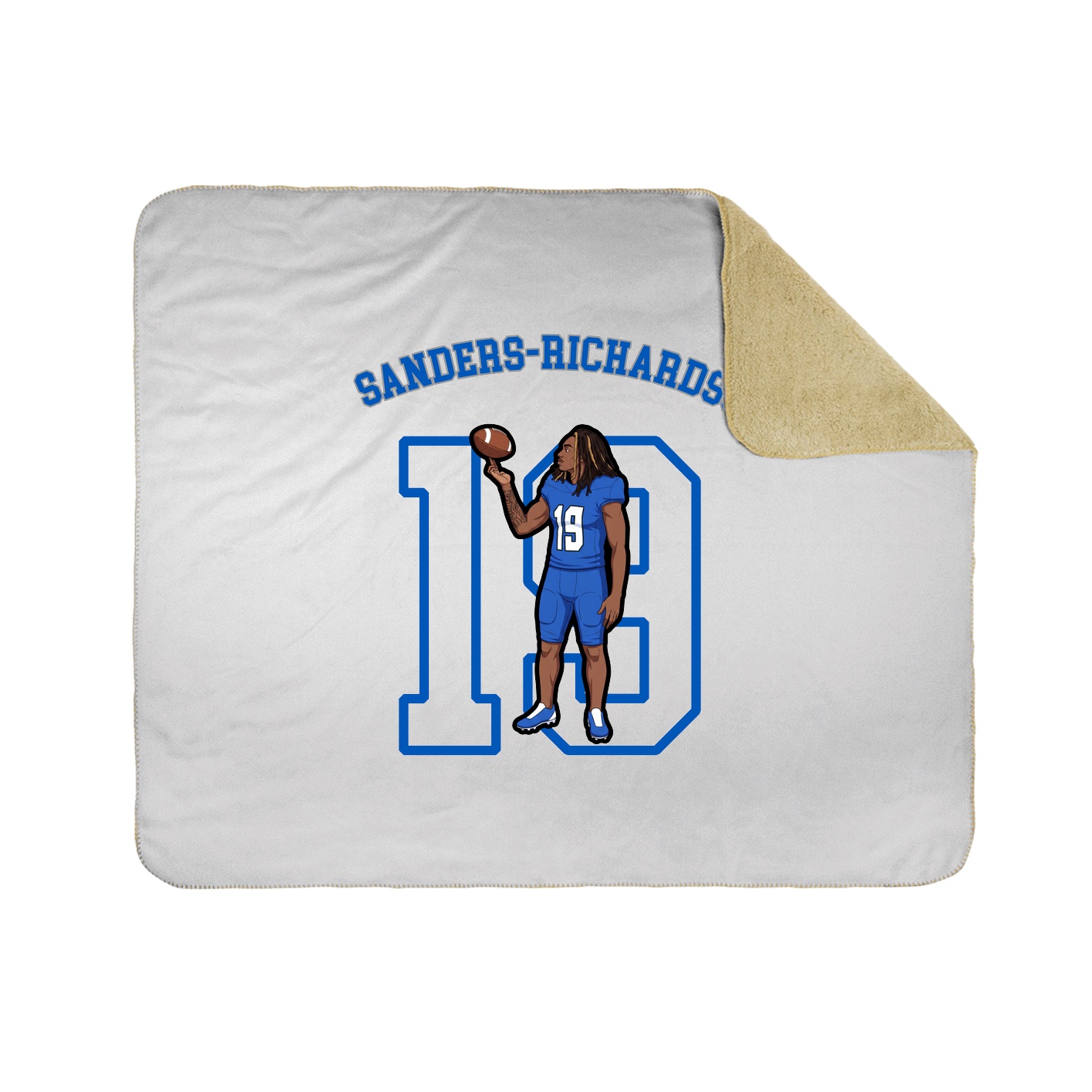 Throw Blanket — Shirsey Arch in White