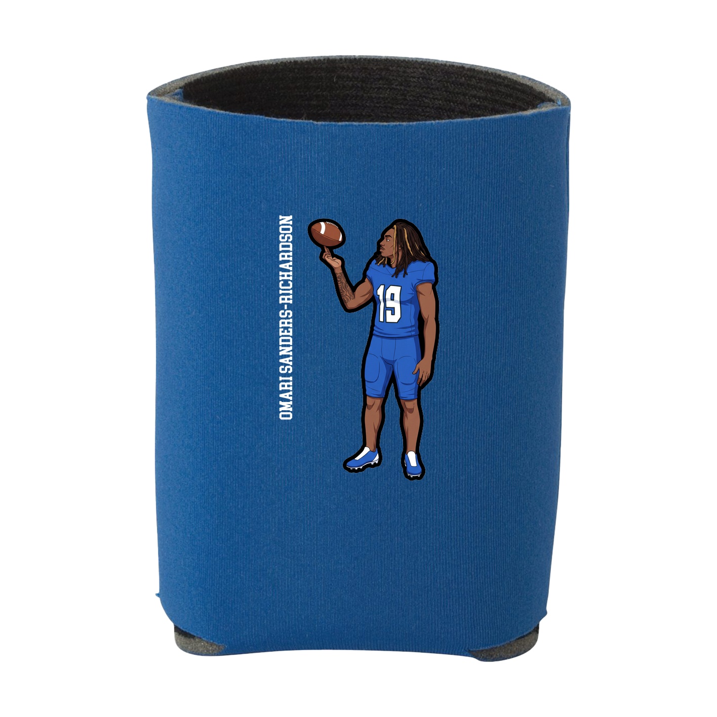 Can Holder — Name Vertical in Royal