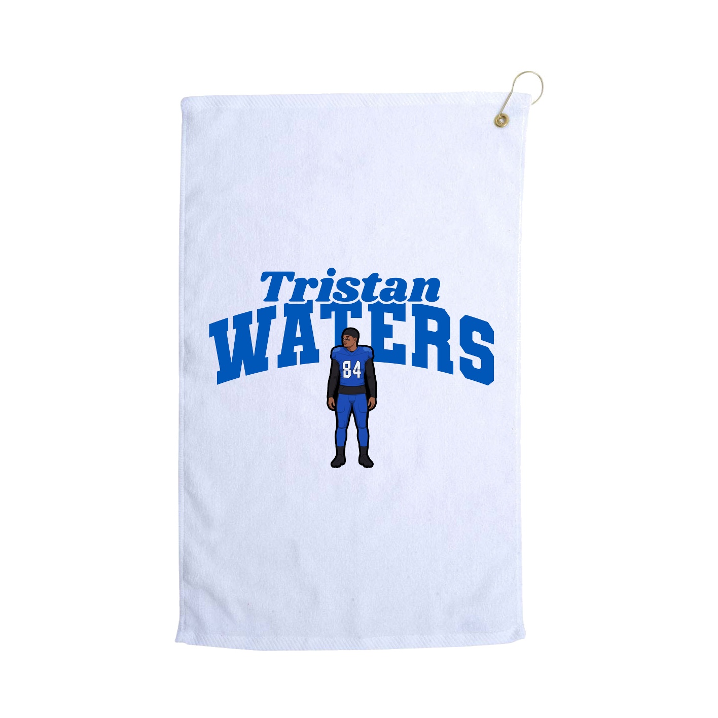 Golf Towel — Signature Arch in White
