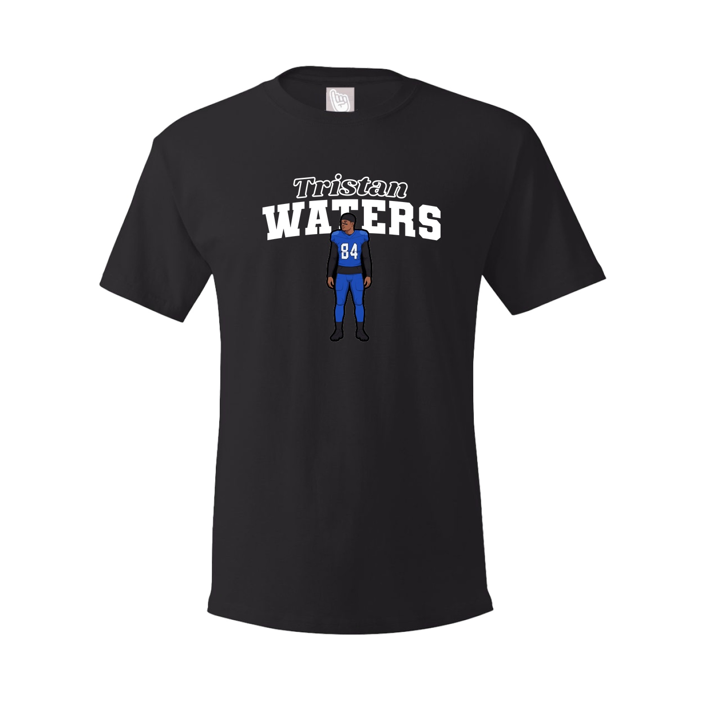 Youth Tee — Name Arch in Black
