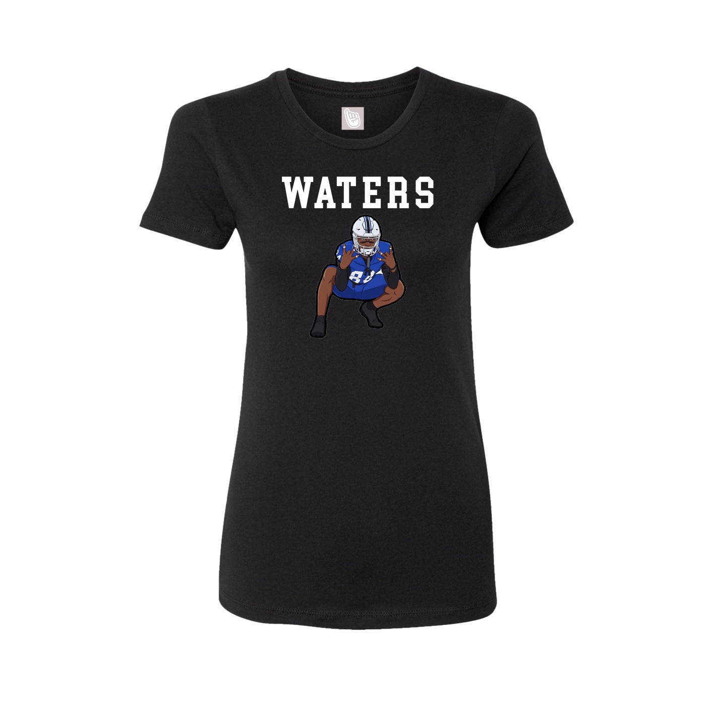 Fitted Women's Tee — Shirsey in Black