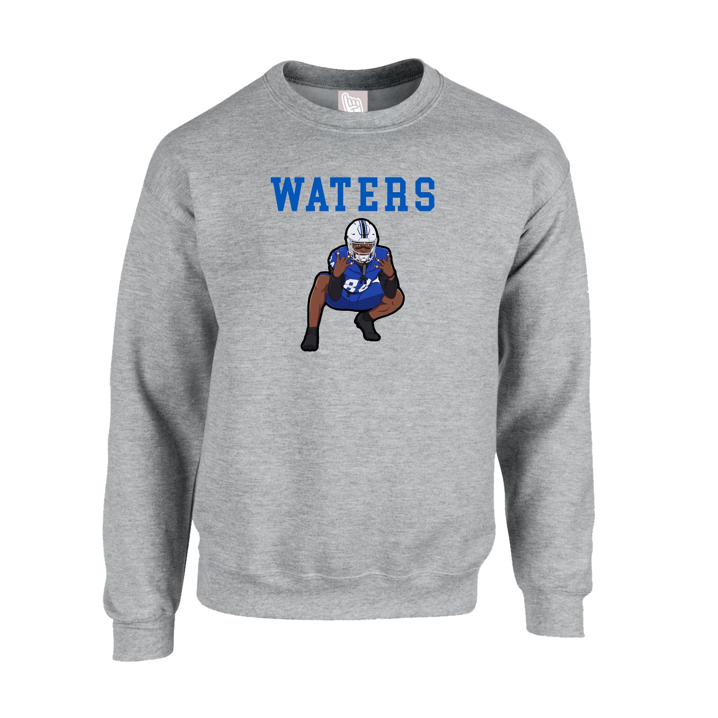 Fleece Crew — Shirsey in Grey