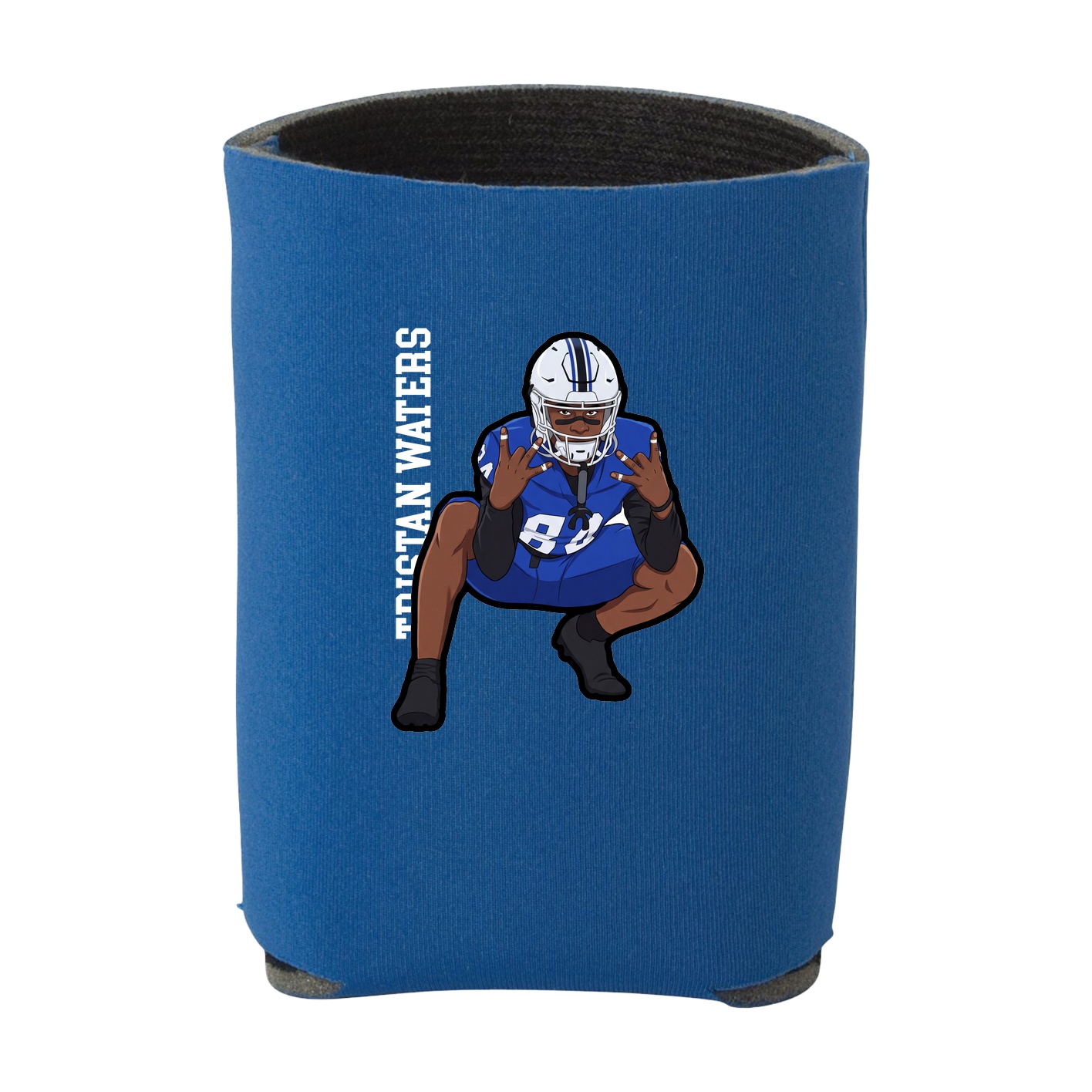 Can Holder — Name Vertical in Royal