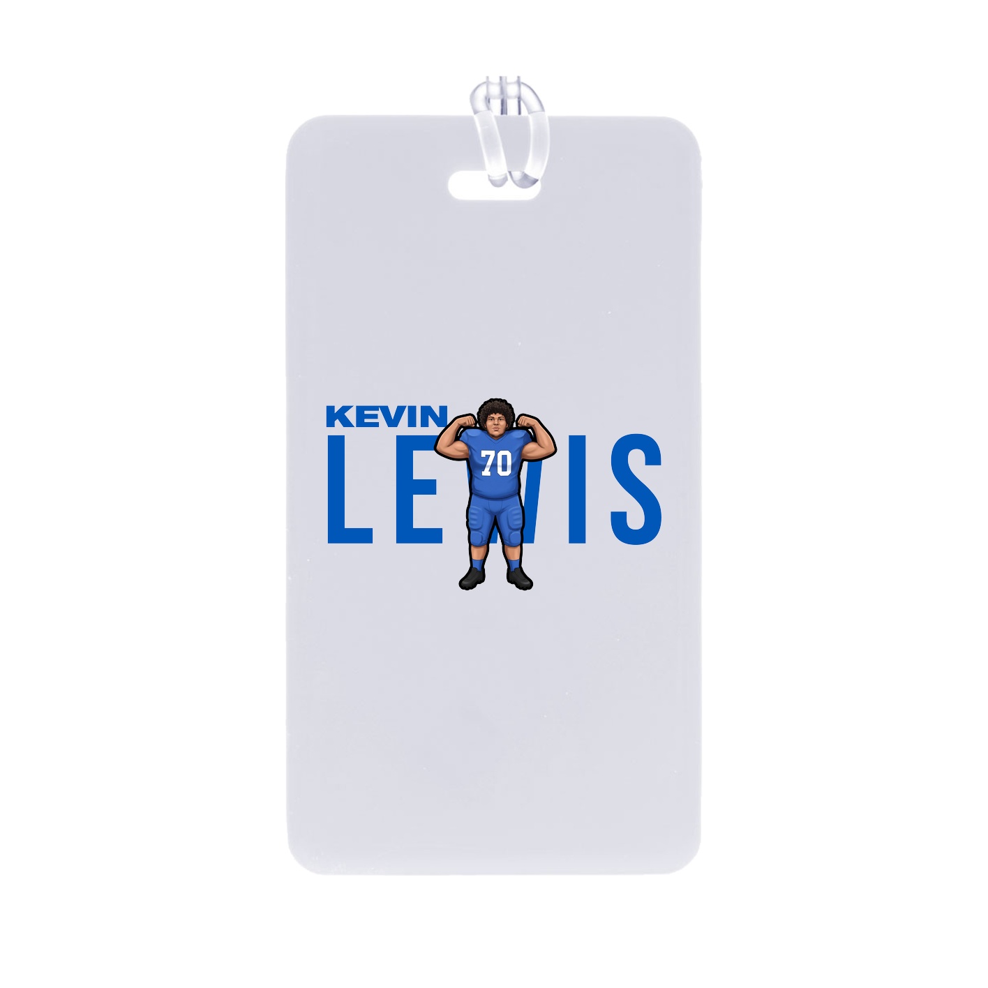 Bag Tag — Player Name in Classic