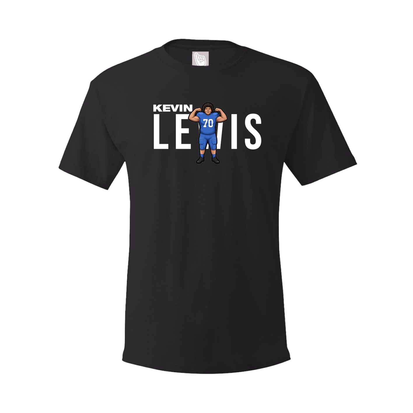 Tee — Player Name in Black