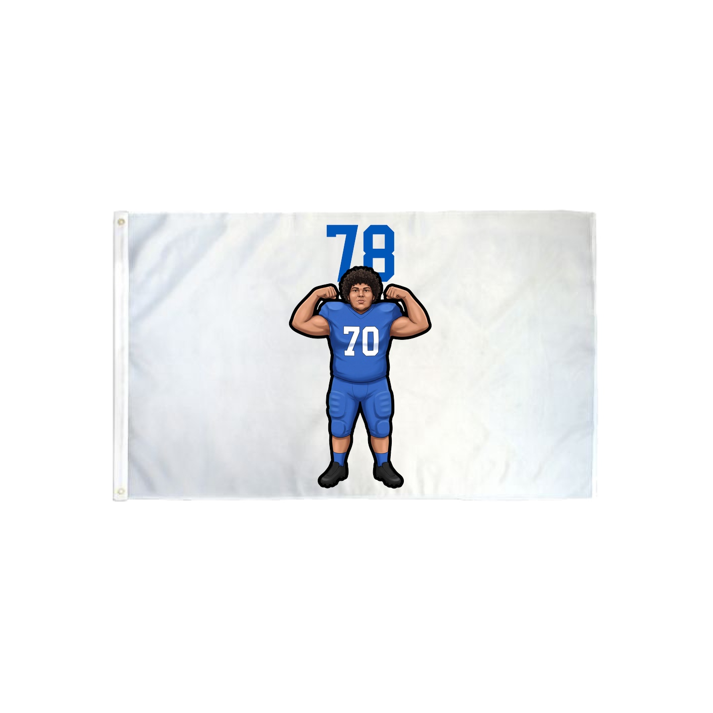 3x5 Flag — Number Top in Classic