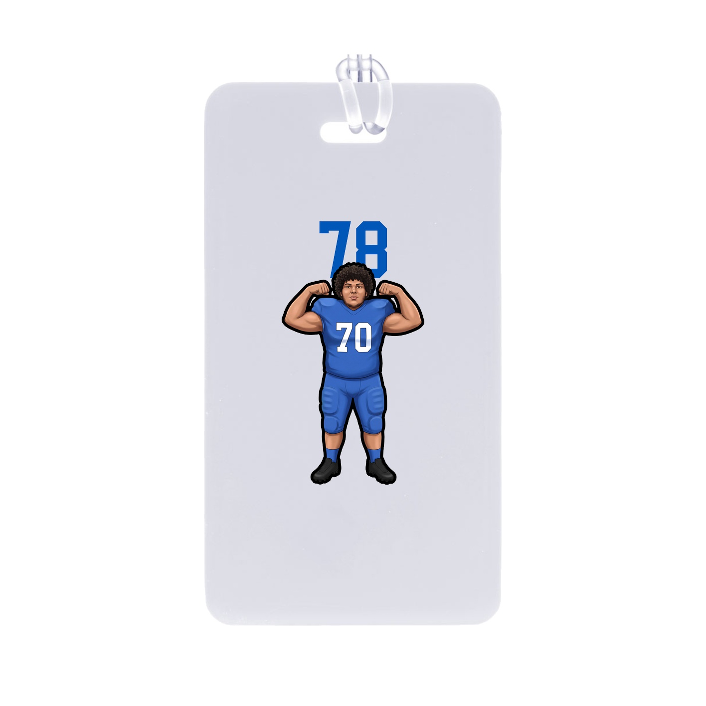 Bag Tag — Number Top in Classic