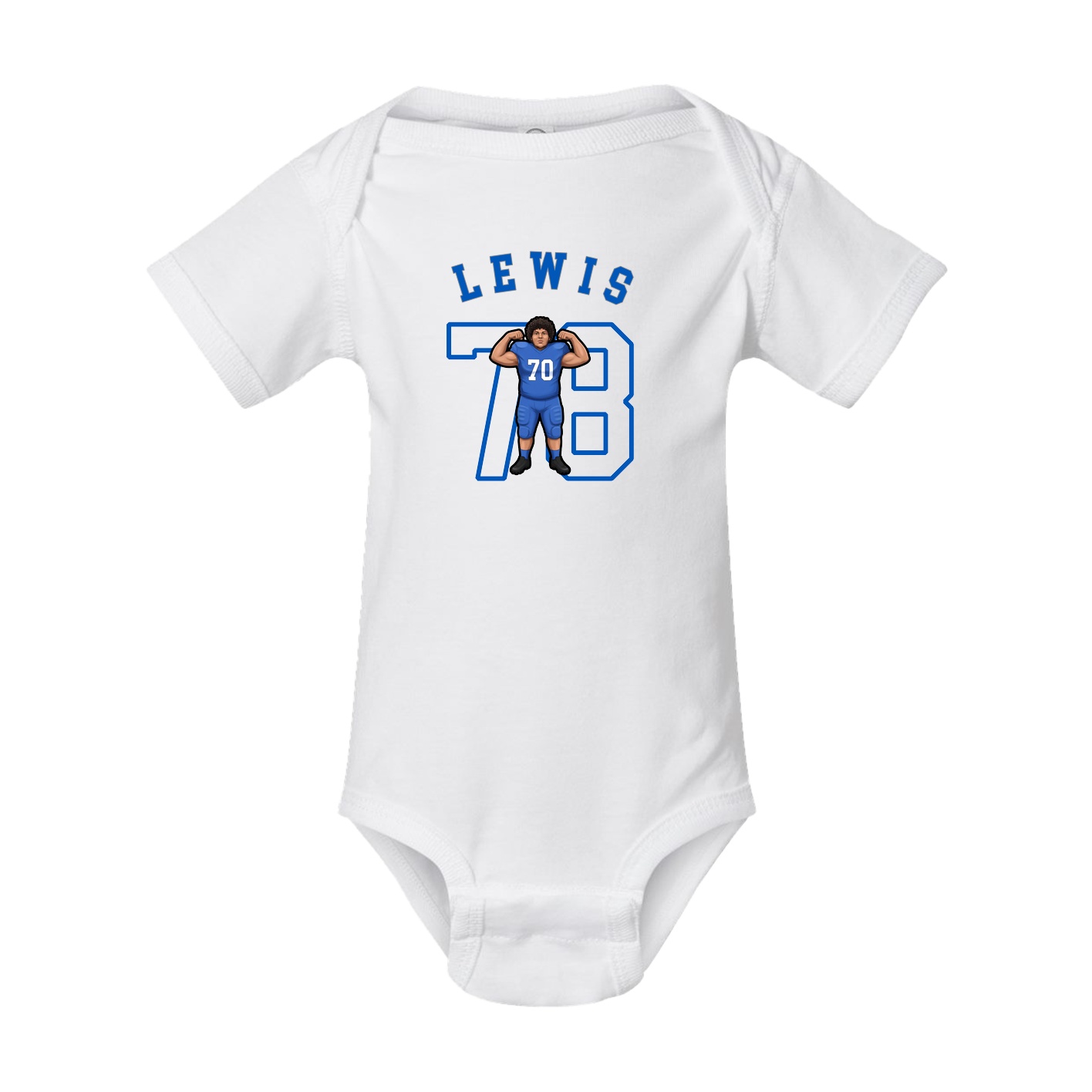 Baby Onesie — Shirsey Arch in White