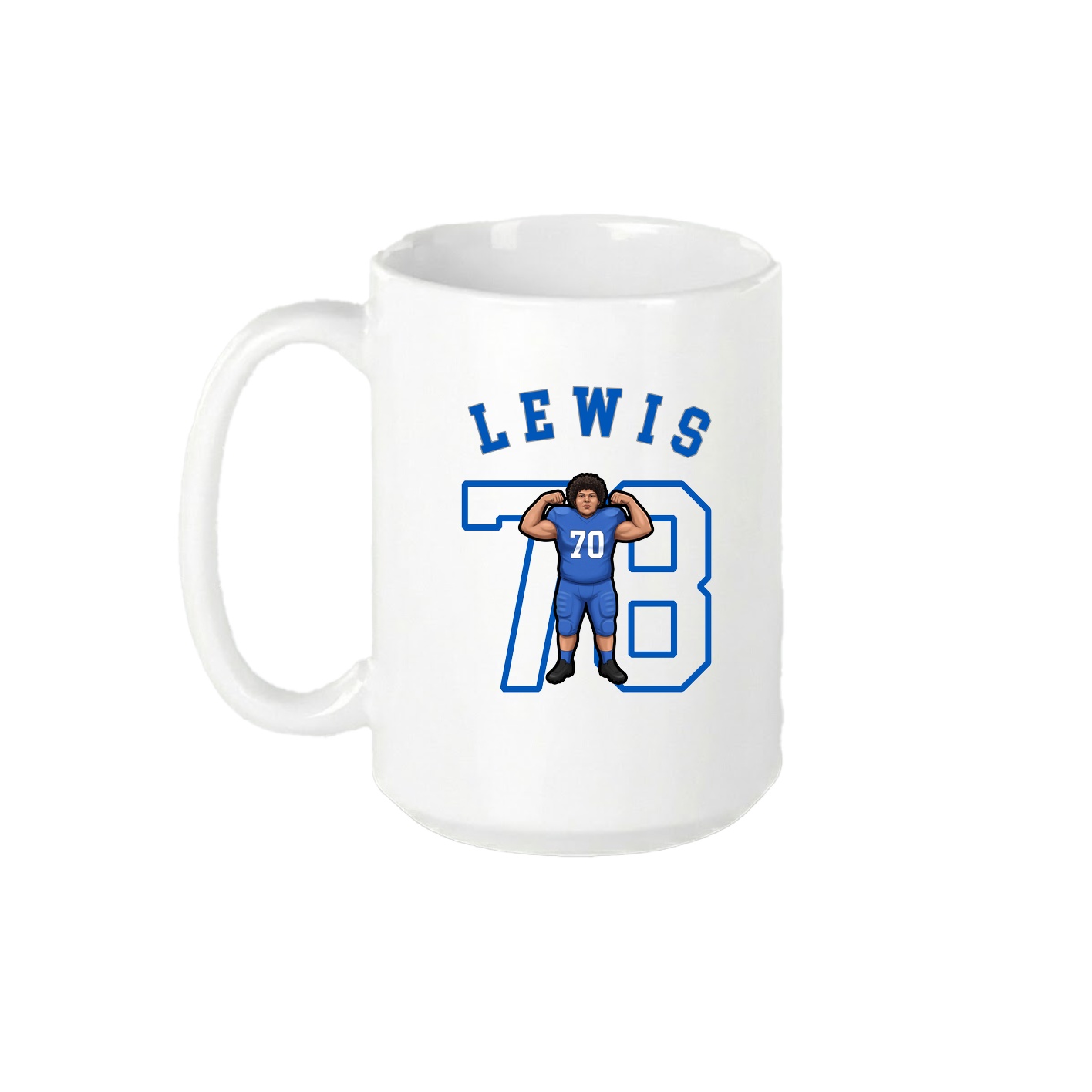 15oz Coffee Mug — Shirsey Arch in White
