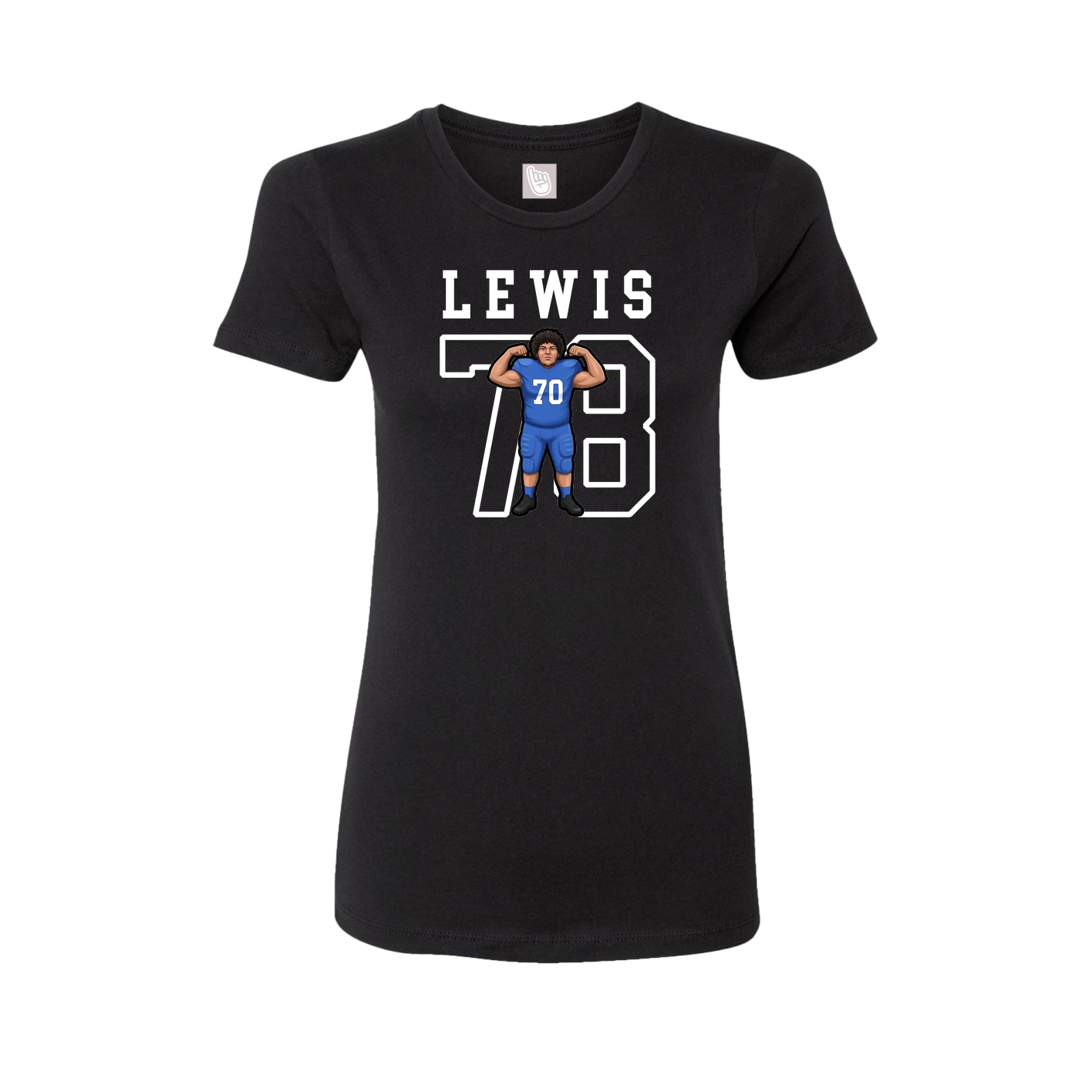 Fitted Women's Tee — Shirsey in Black