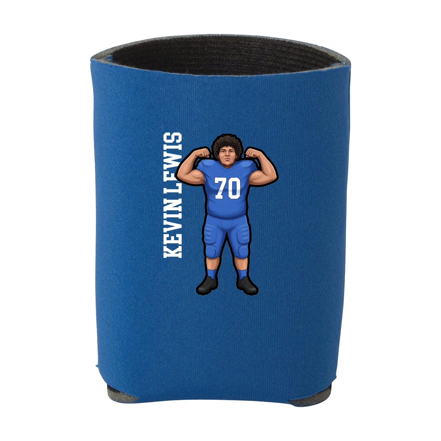 Can Holder — Name Vertical in Royal