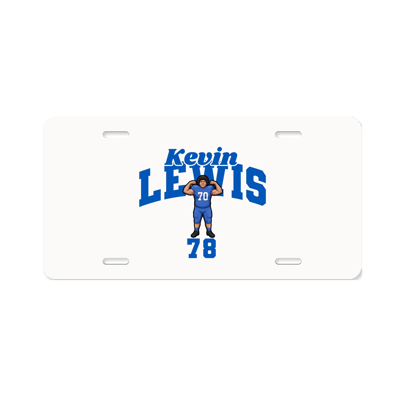 License Plate — Signature Arch in Classic