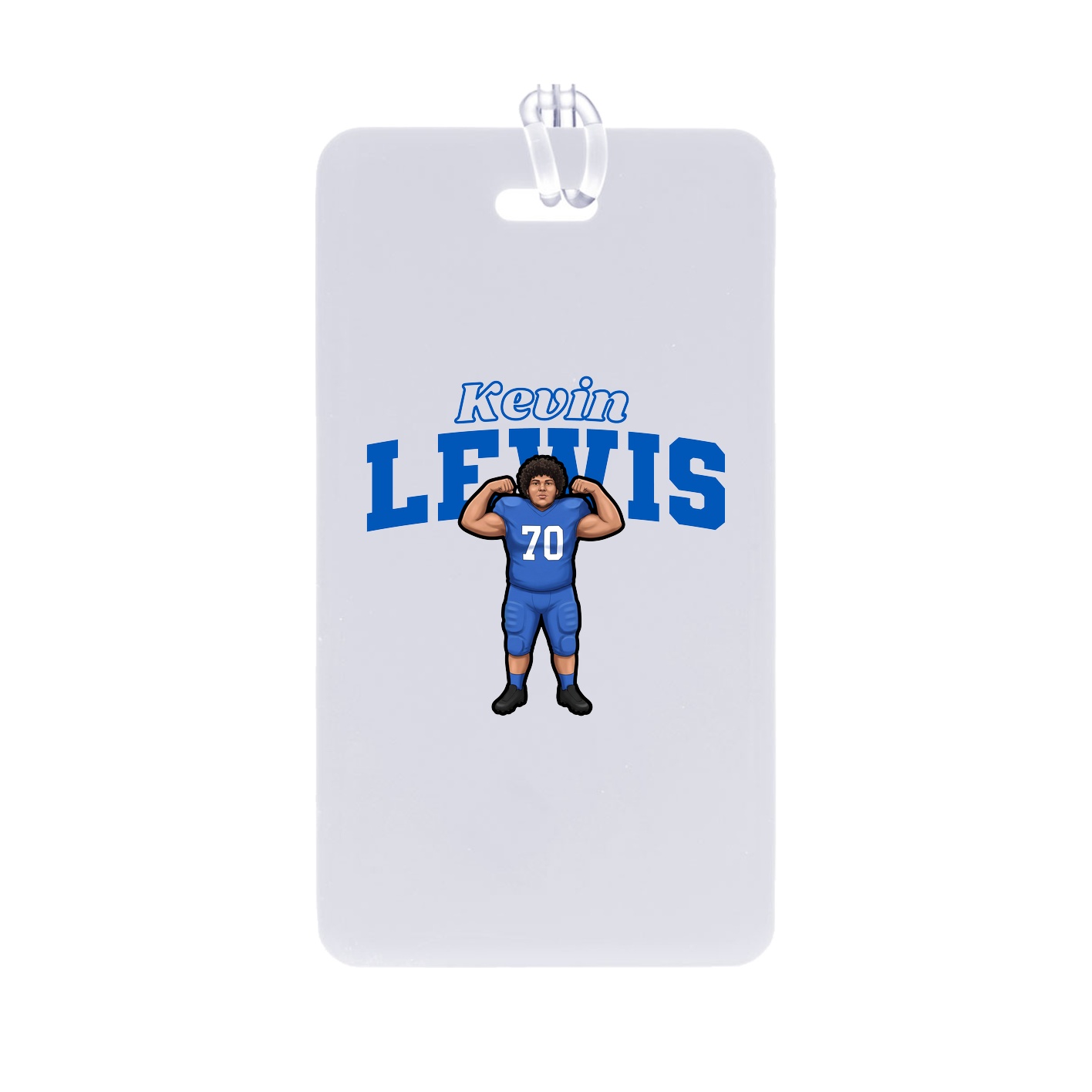 Bag Tag — Name Arch in Classic