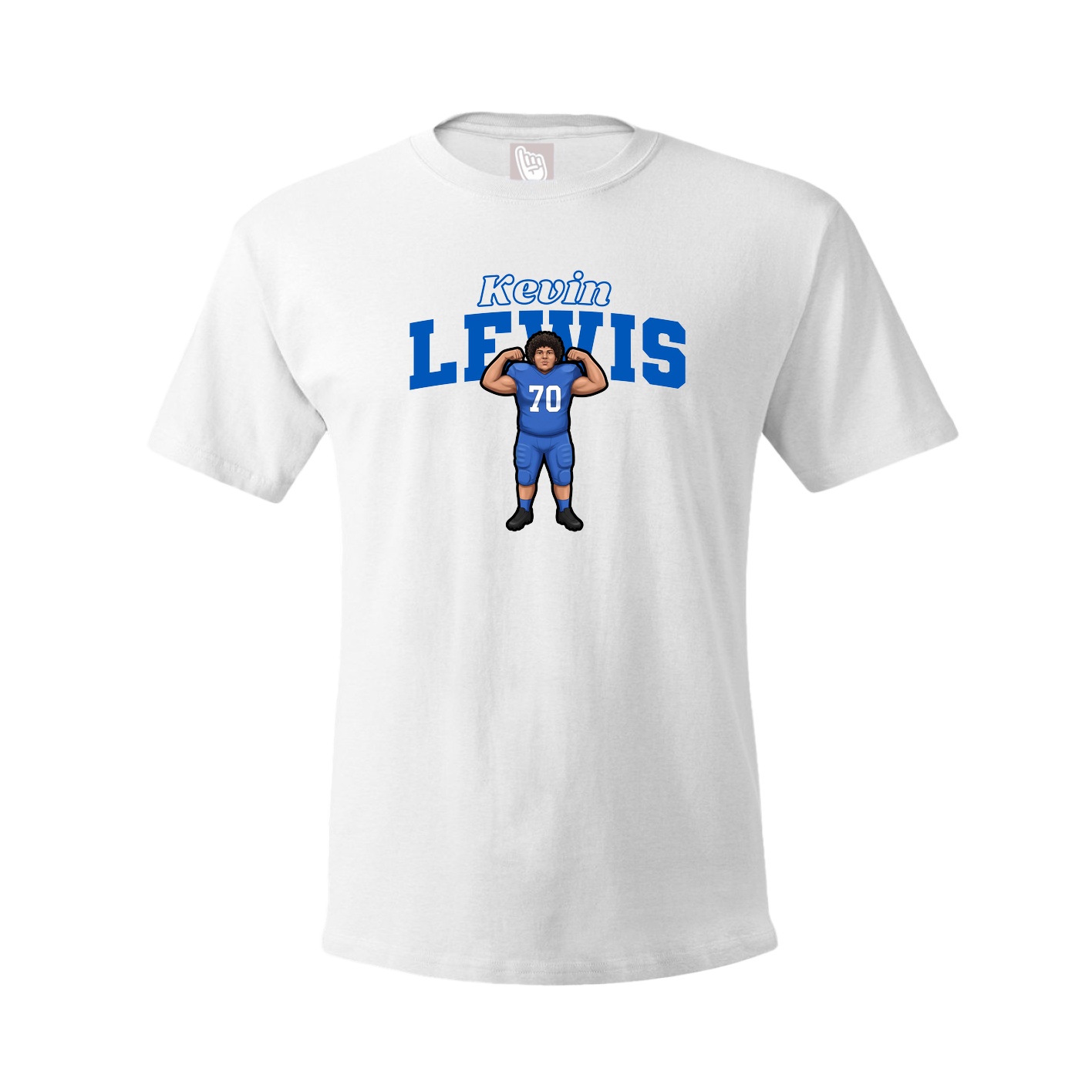 Tee — Name Arch in White