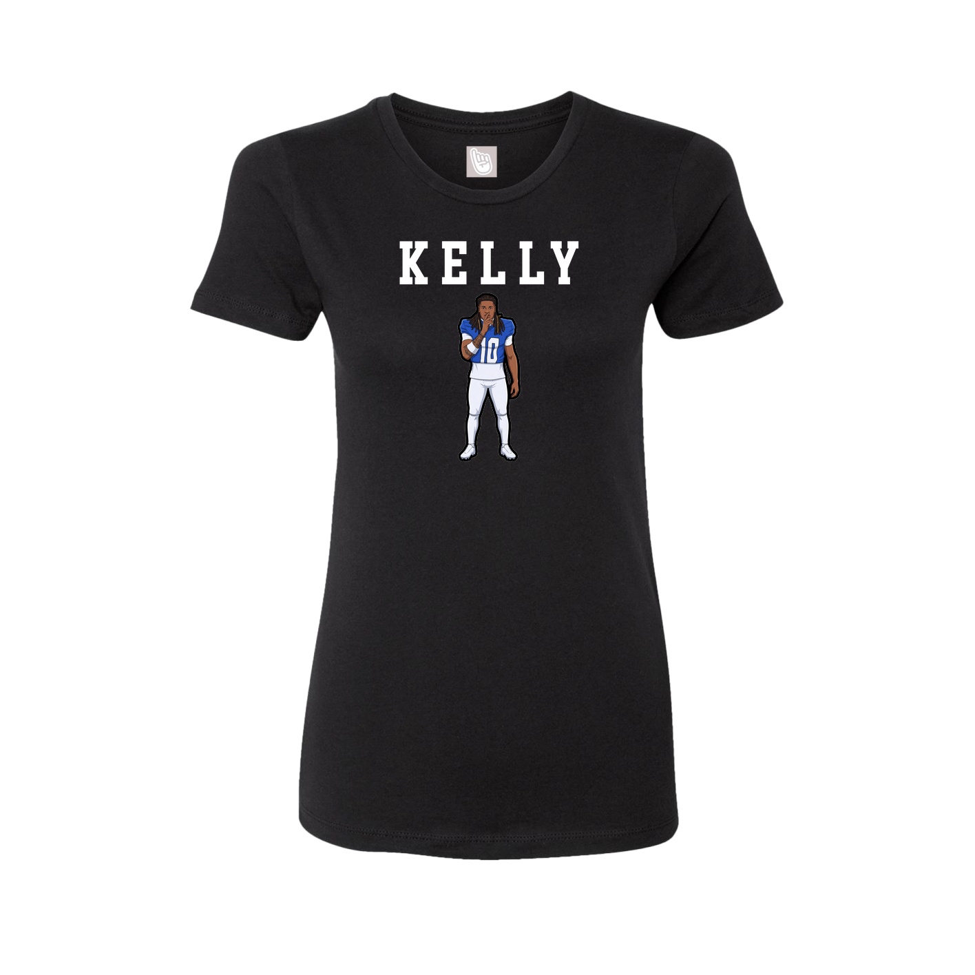 Fitted Women's Tee — Shirsey in Black