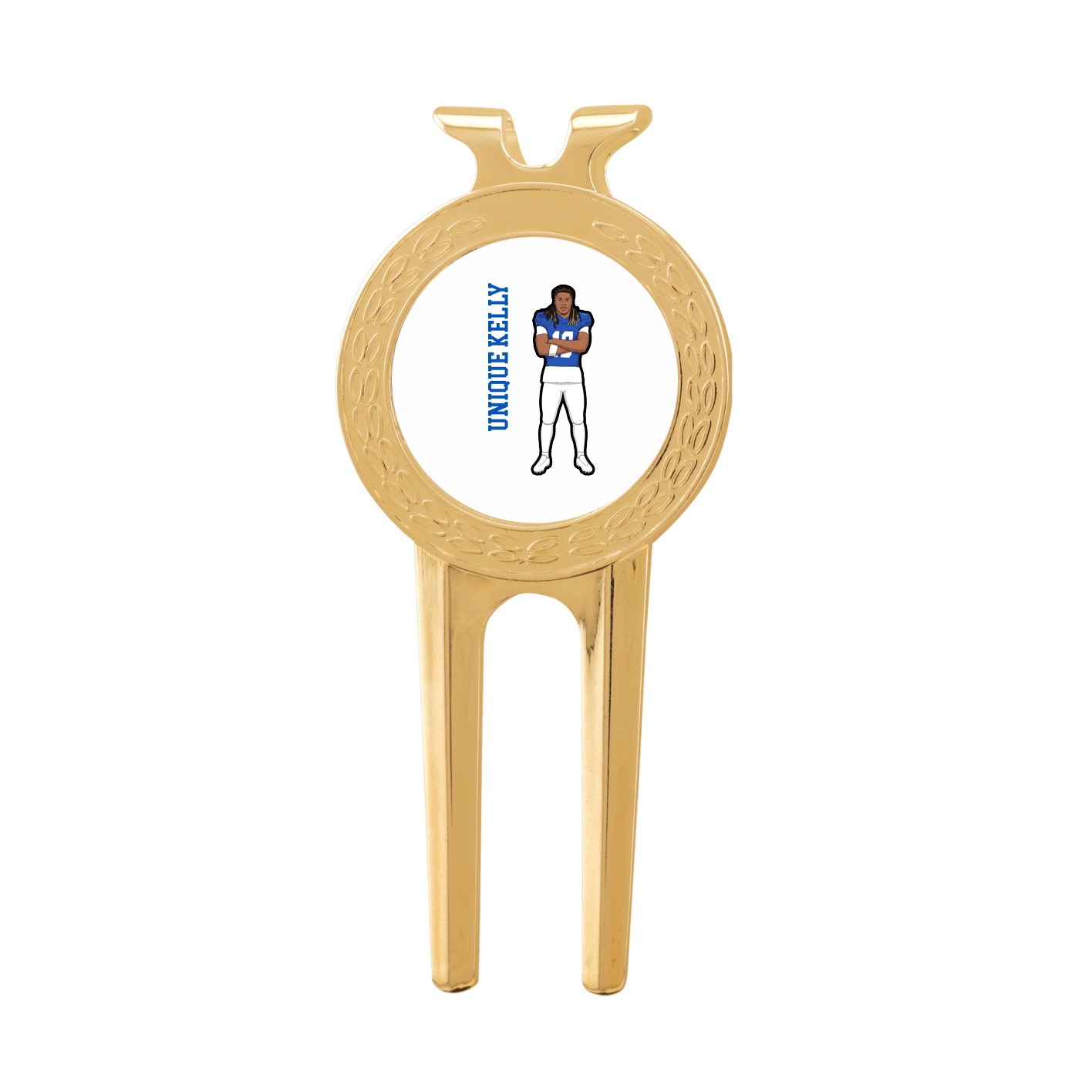 Divot Tool with Ball Marker — Name Vertical in Classic