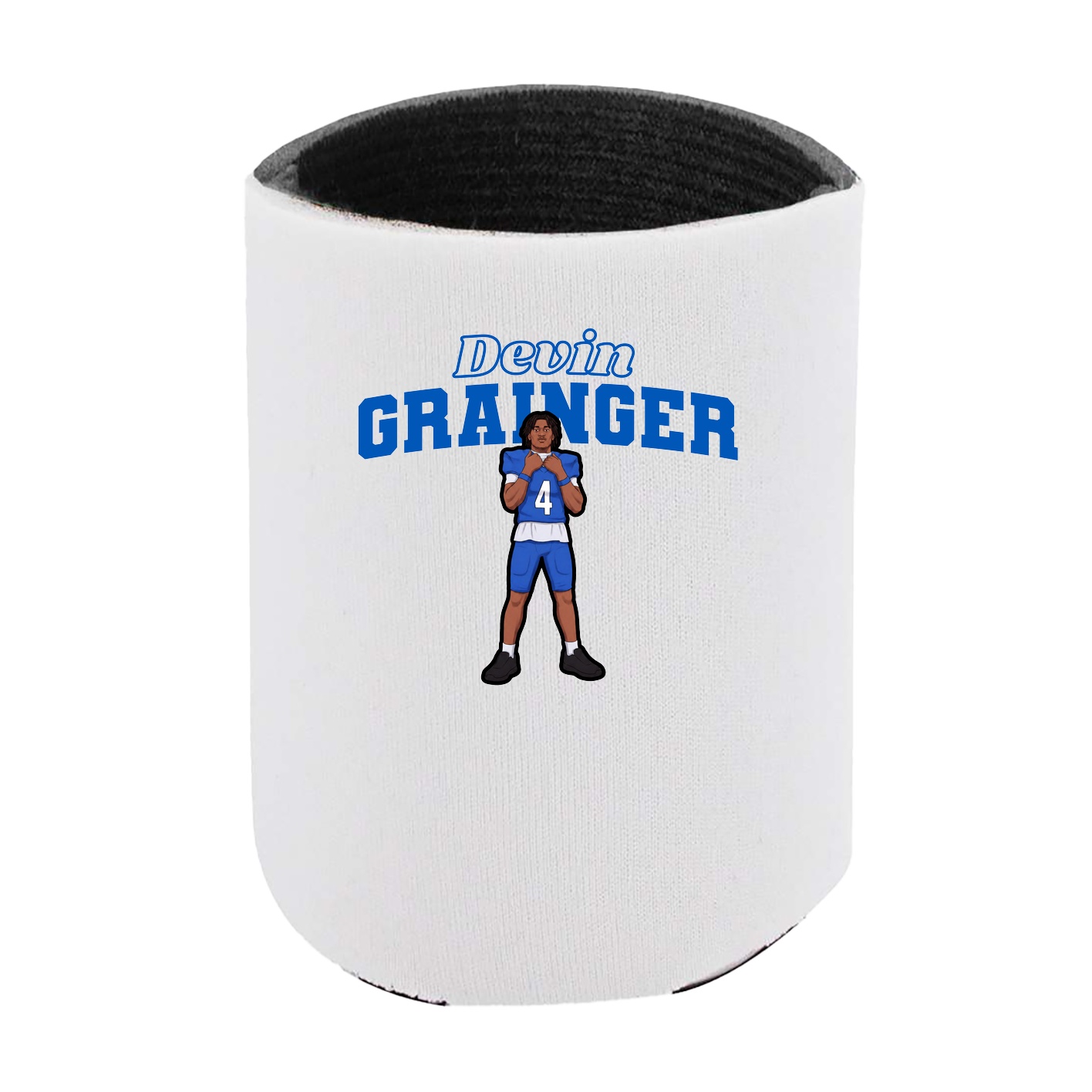 Can Holder — Name Arch in White